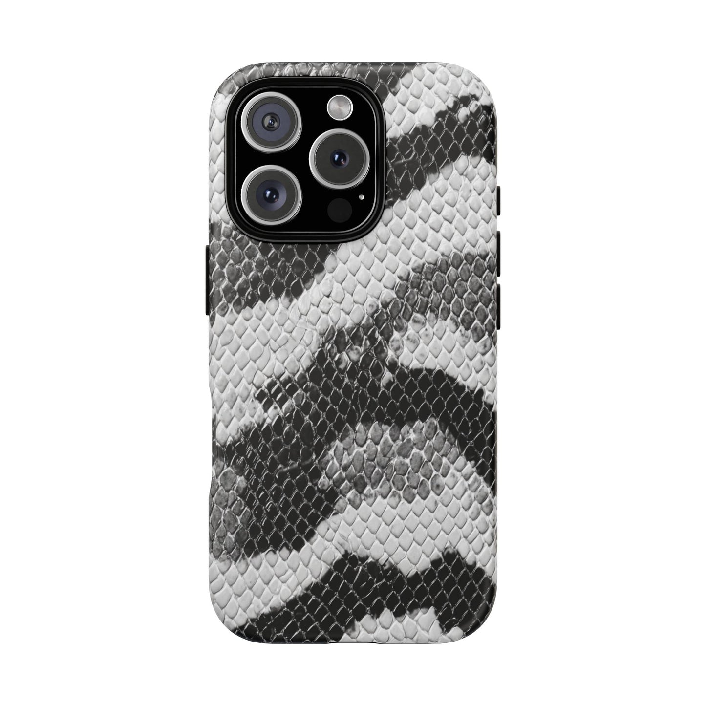 Black & White Snakeskin [TOUGH CASE]