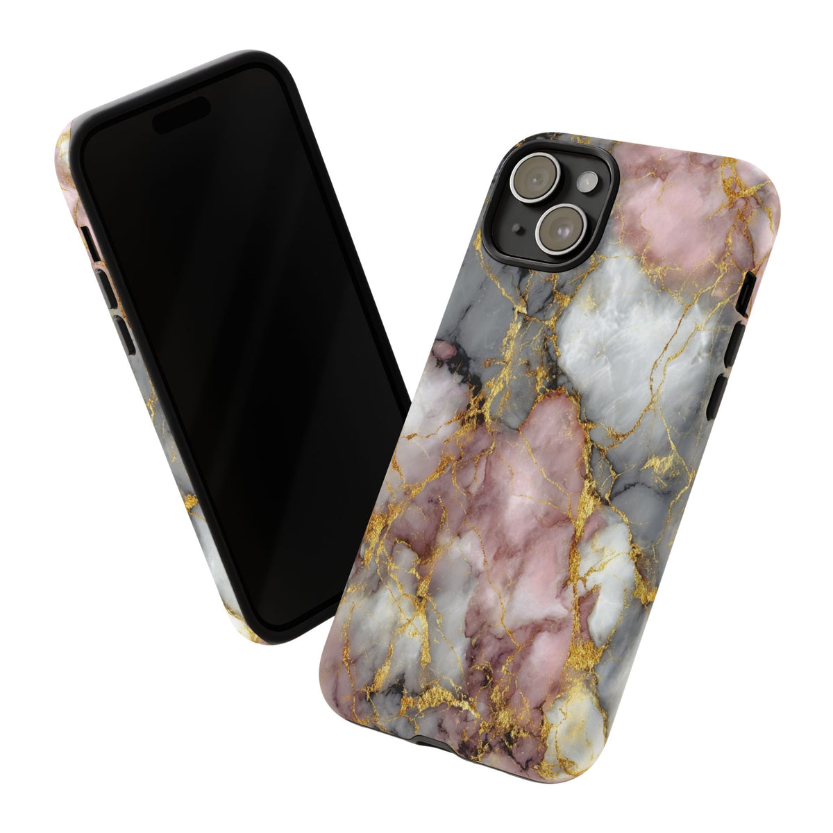 Rose & White Marble