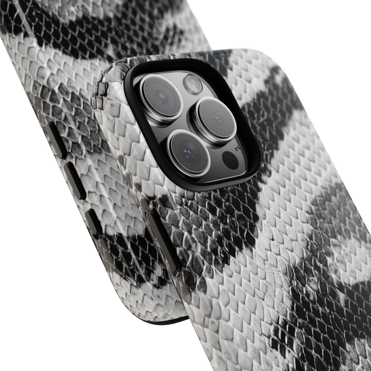 Black & White Snakeskin [TOUGH CASE]