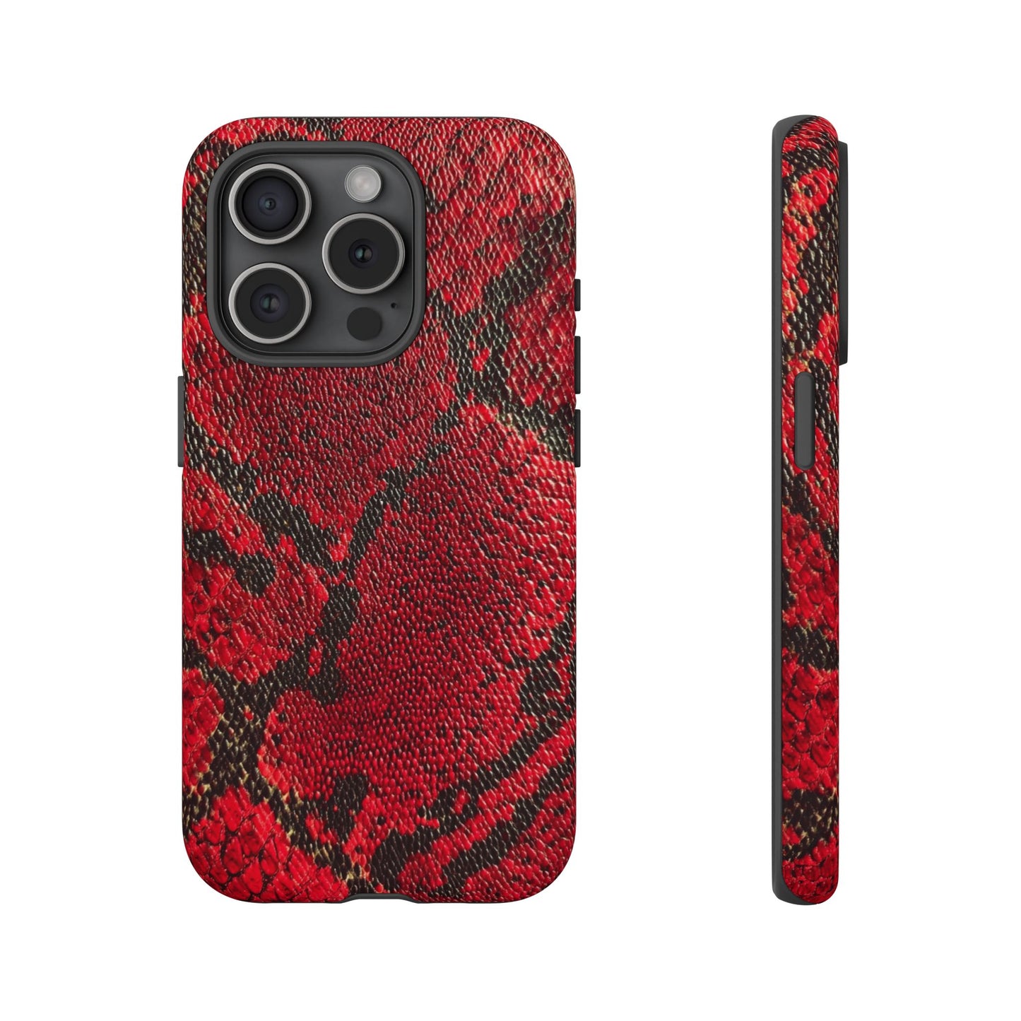 Red Snake Skin [TOUGH CASE]