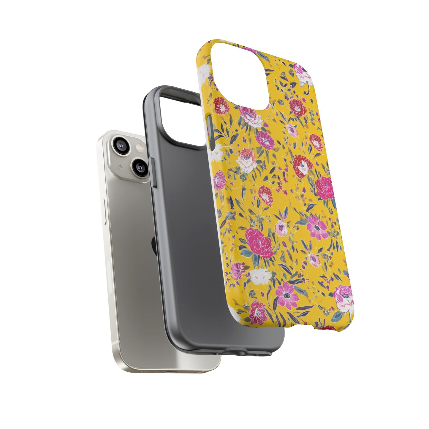 Floral 01 (iPhone X - iPhone 17 Pro Max) [TOUGH CASE]