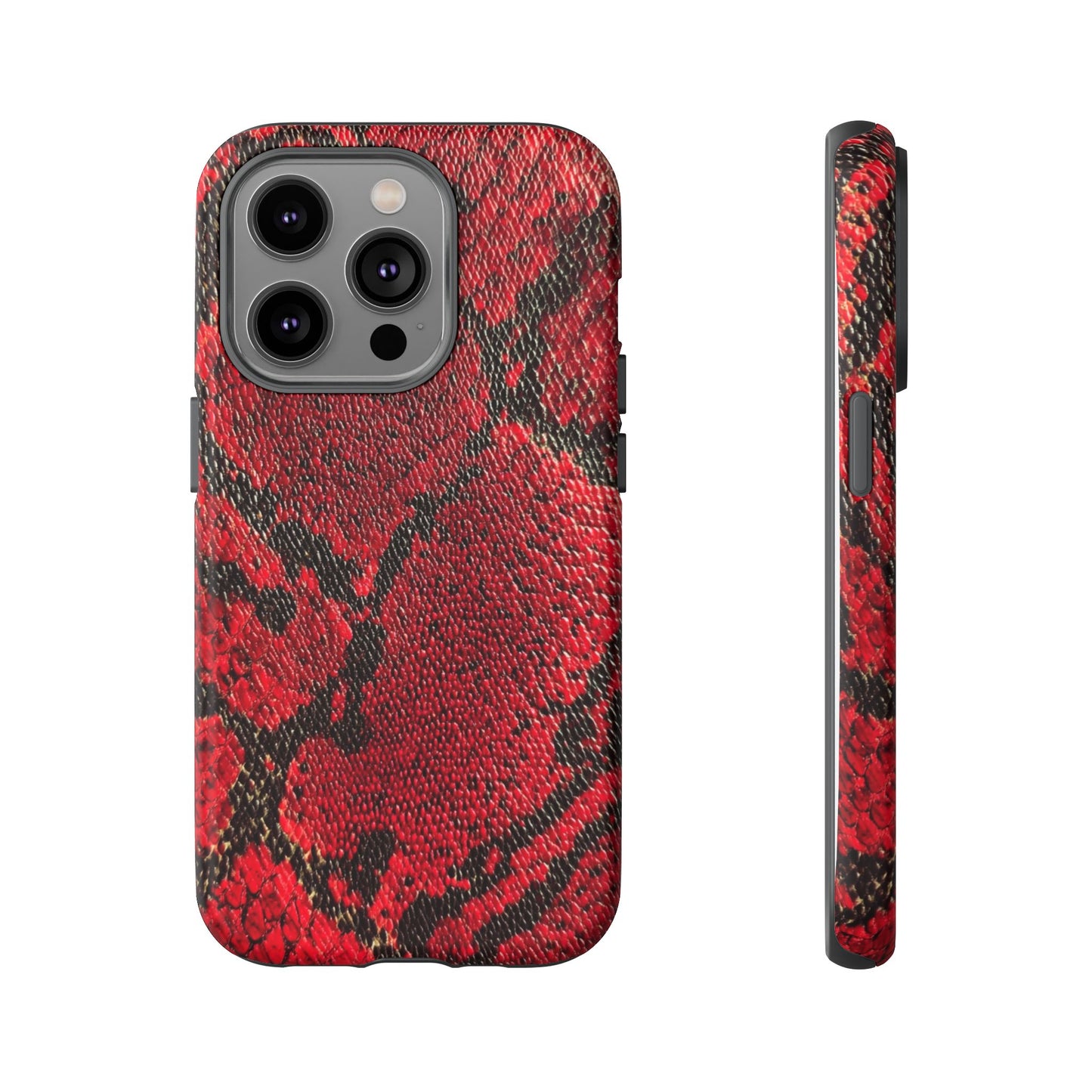 Red Snake Skin [TOUGH CASE]