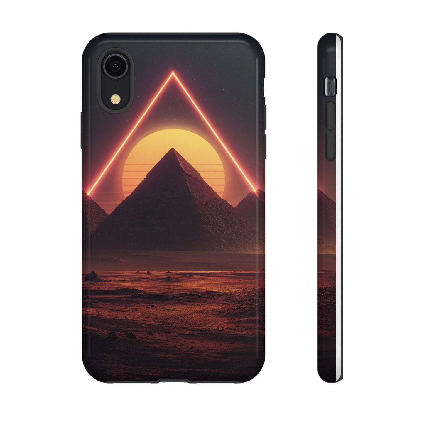 Retro Pyramid Sunset [TOUGH CASE]