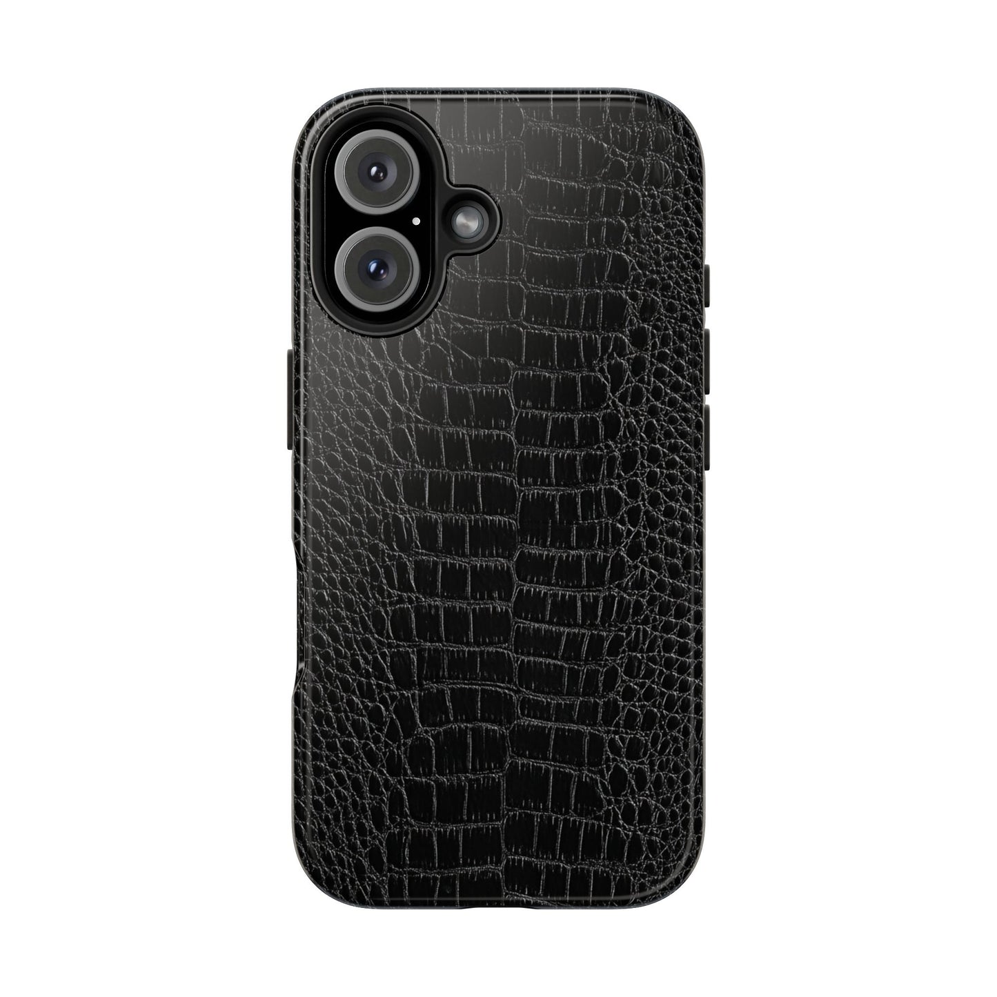 Black Crocodile Skin
