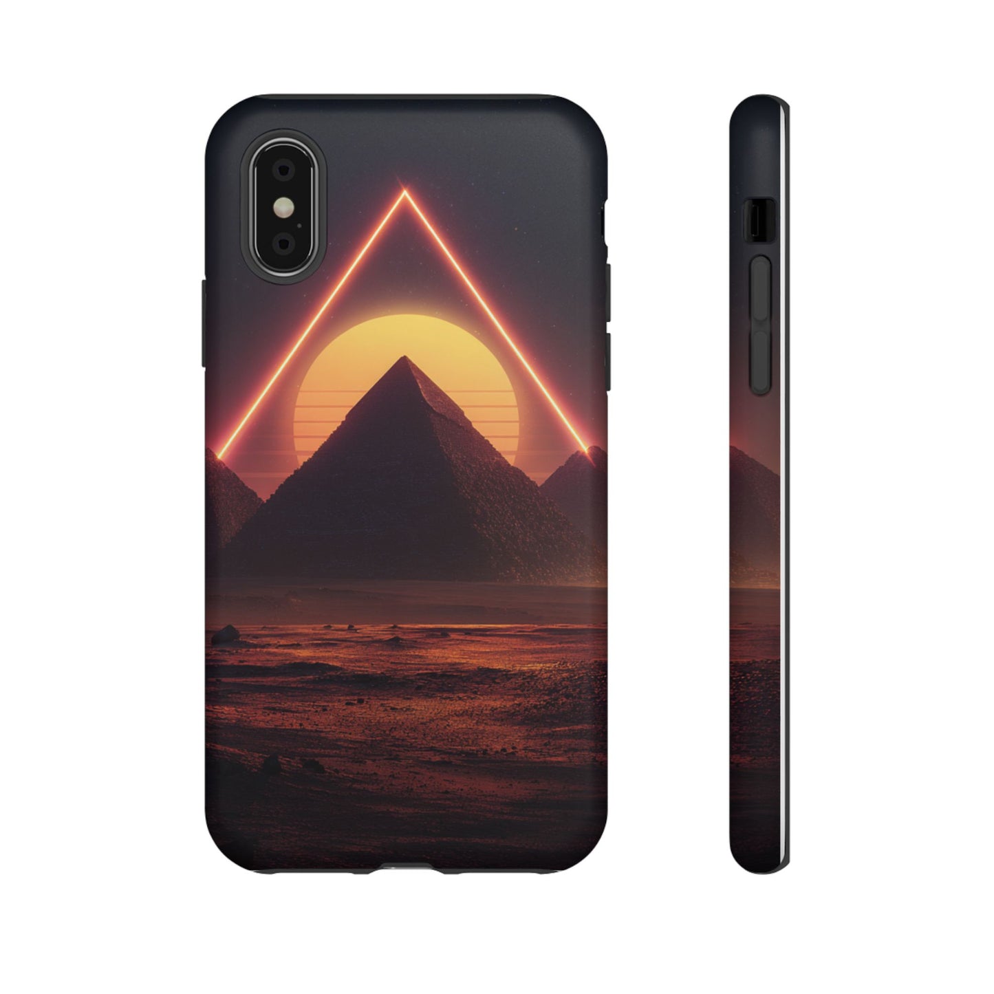 Retro Pyramid Sunset [TOUGH CASE]