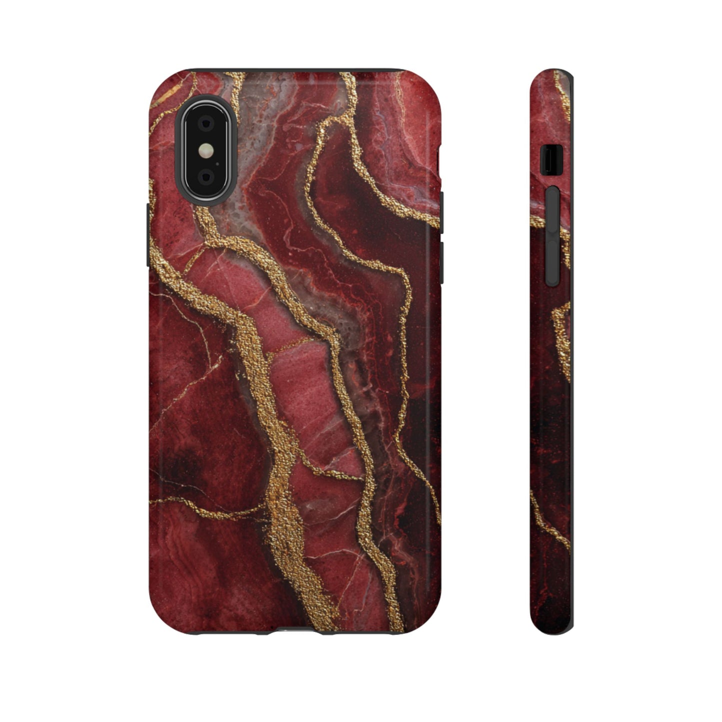 Red & Gold Marble [TOUGH CASE]