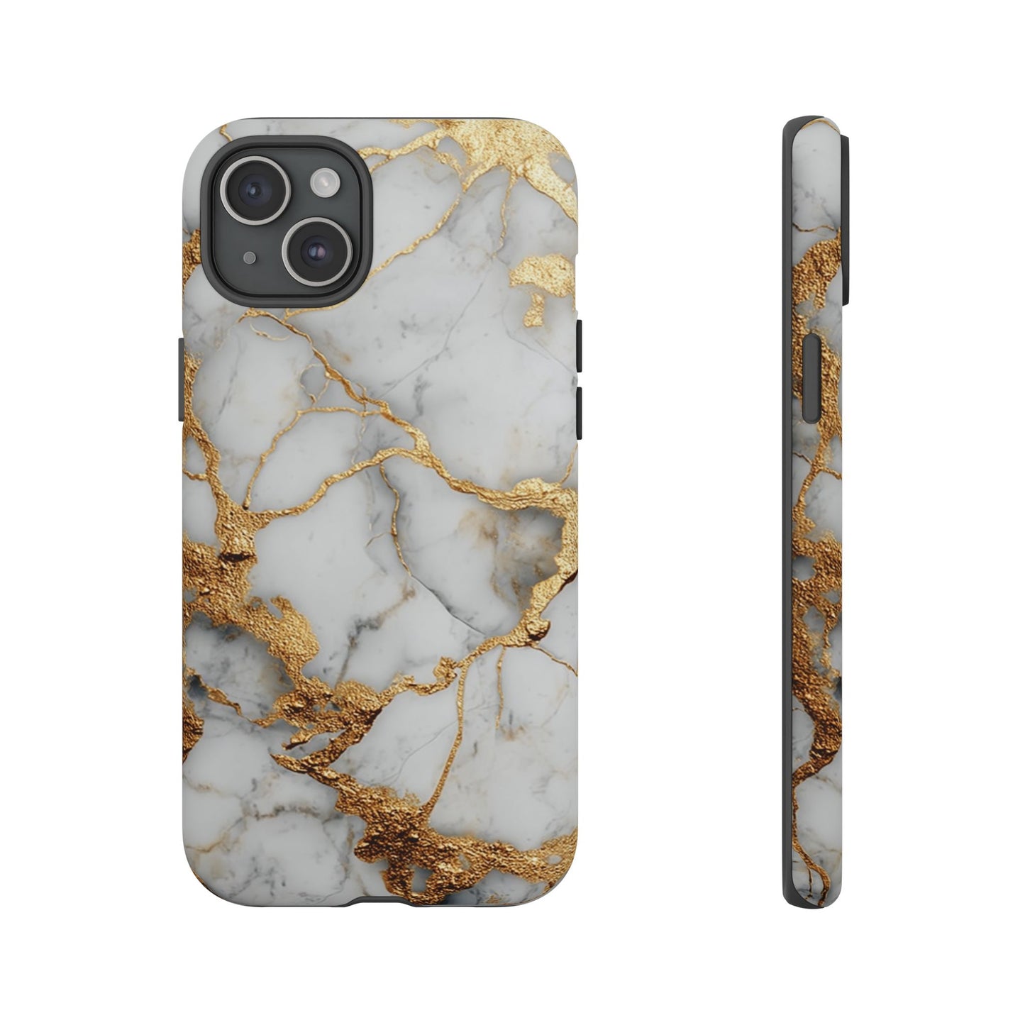 White & Gold Marble [TOUGH CASE]