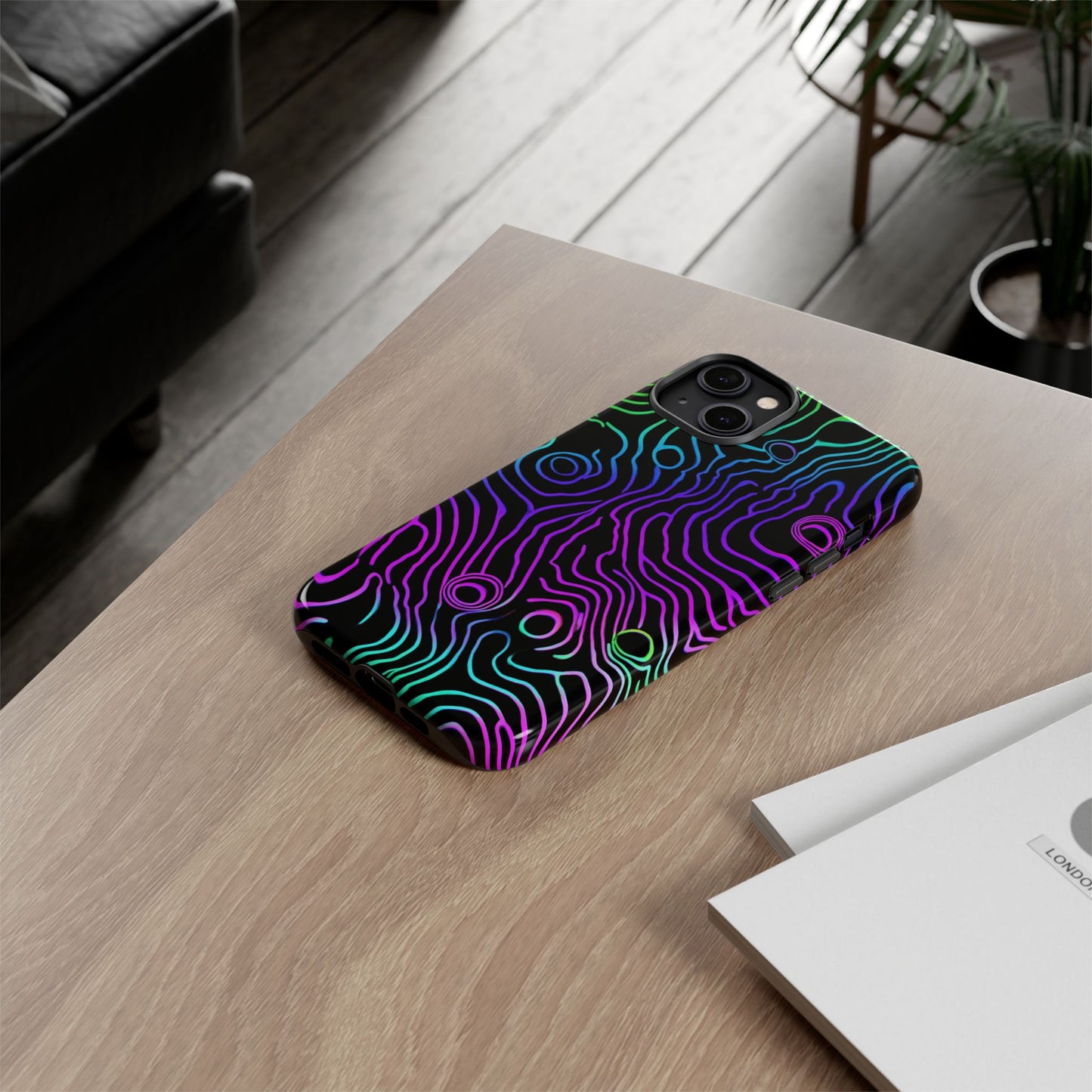 Topographic (iPhone X - iPhone 17 Pro Max) [TOUGH CASE]
