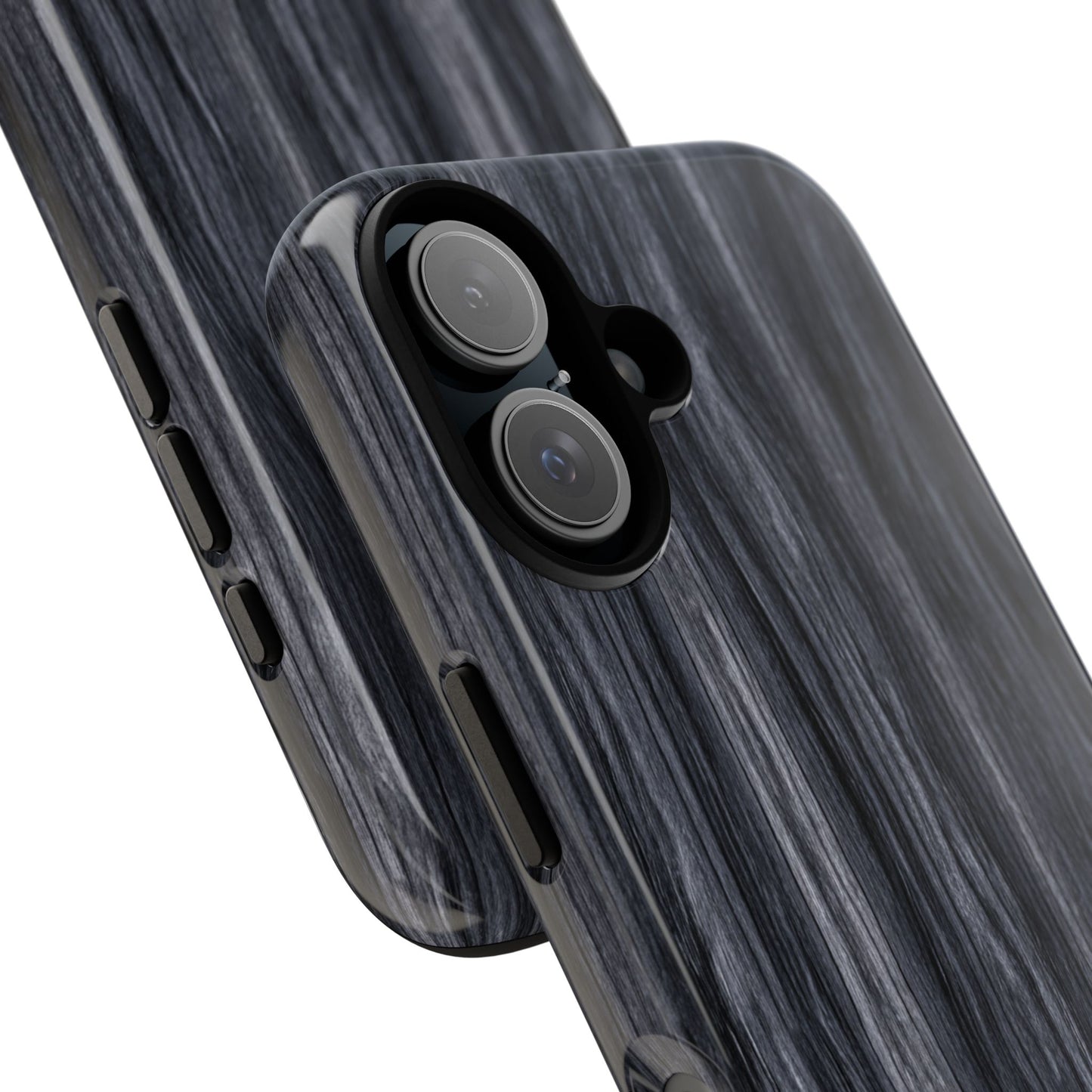 Black Wood (iPhone X - iPhone 17 Pro Max) [TOUGH CASE]