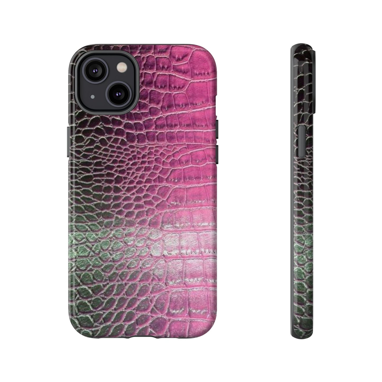 Purple Crocodile Leather [TOUGH CASE]
