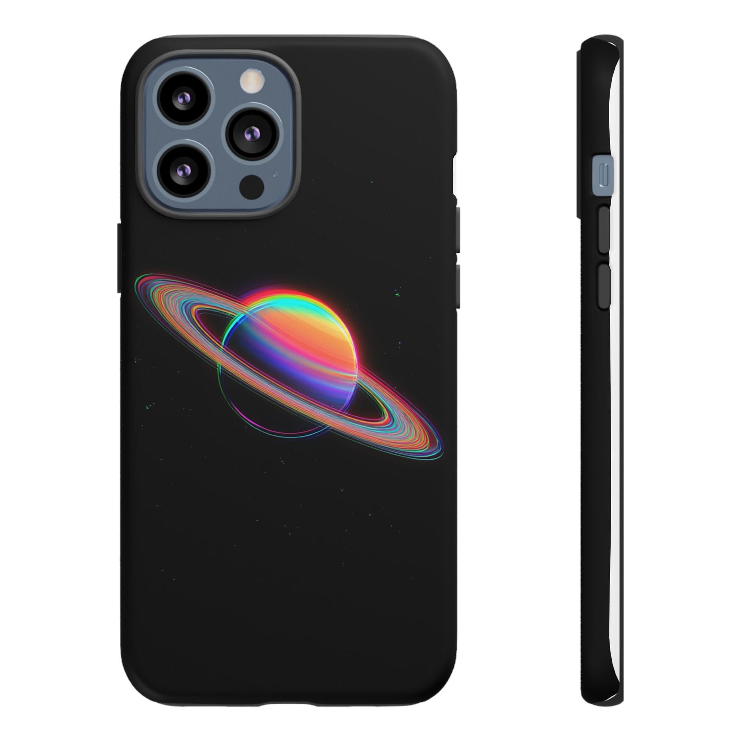 Glitched Saturn – (iPhone X - iPhone 17 Pro Max) [TOUGH CASE]