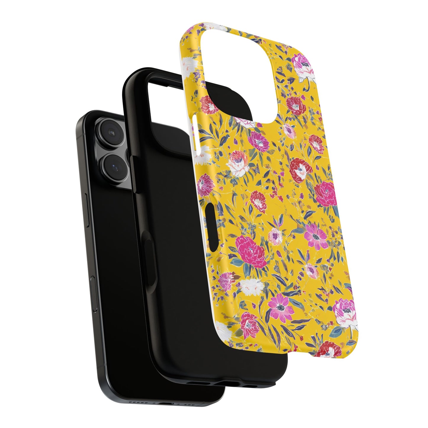 Floral 01 (iPhone X - iPhone 17 Pro Max) [TOUGH CASE]