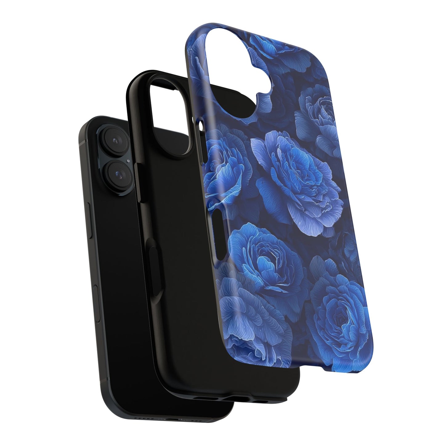 Floral Blue Roses [TOUGH CASE]