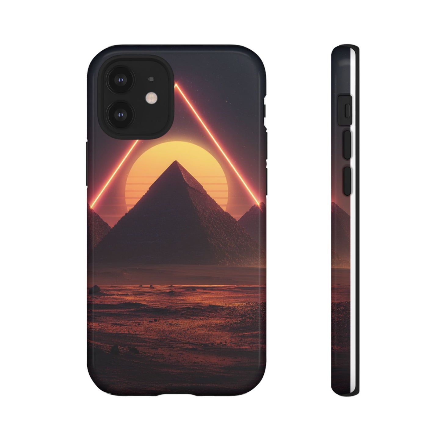 Retro Pyramid Sunset [TOUGH CASE]