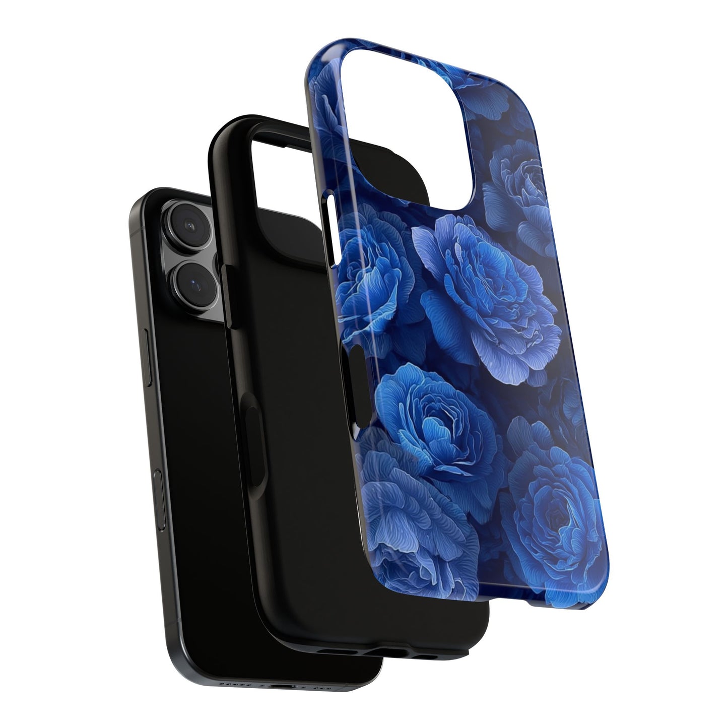 Floral Blue Roses [TOUGH CASE]