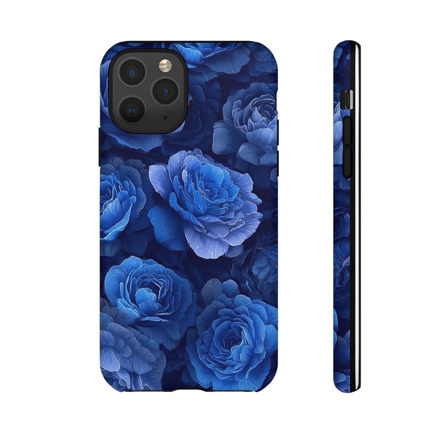 Floral Blue Roses [TOUGH CASE]