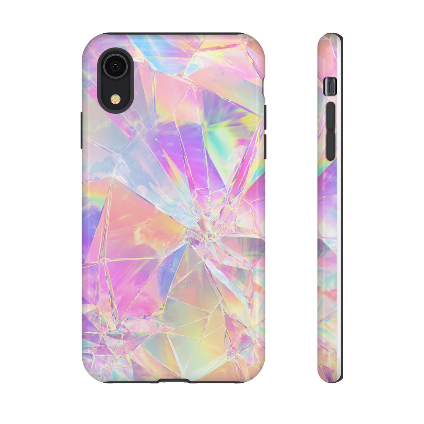 Iridescent Shards Phone Case (iPhone X - iPhone 17 Pro Max) [TOUGH CASE]