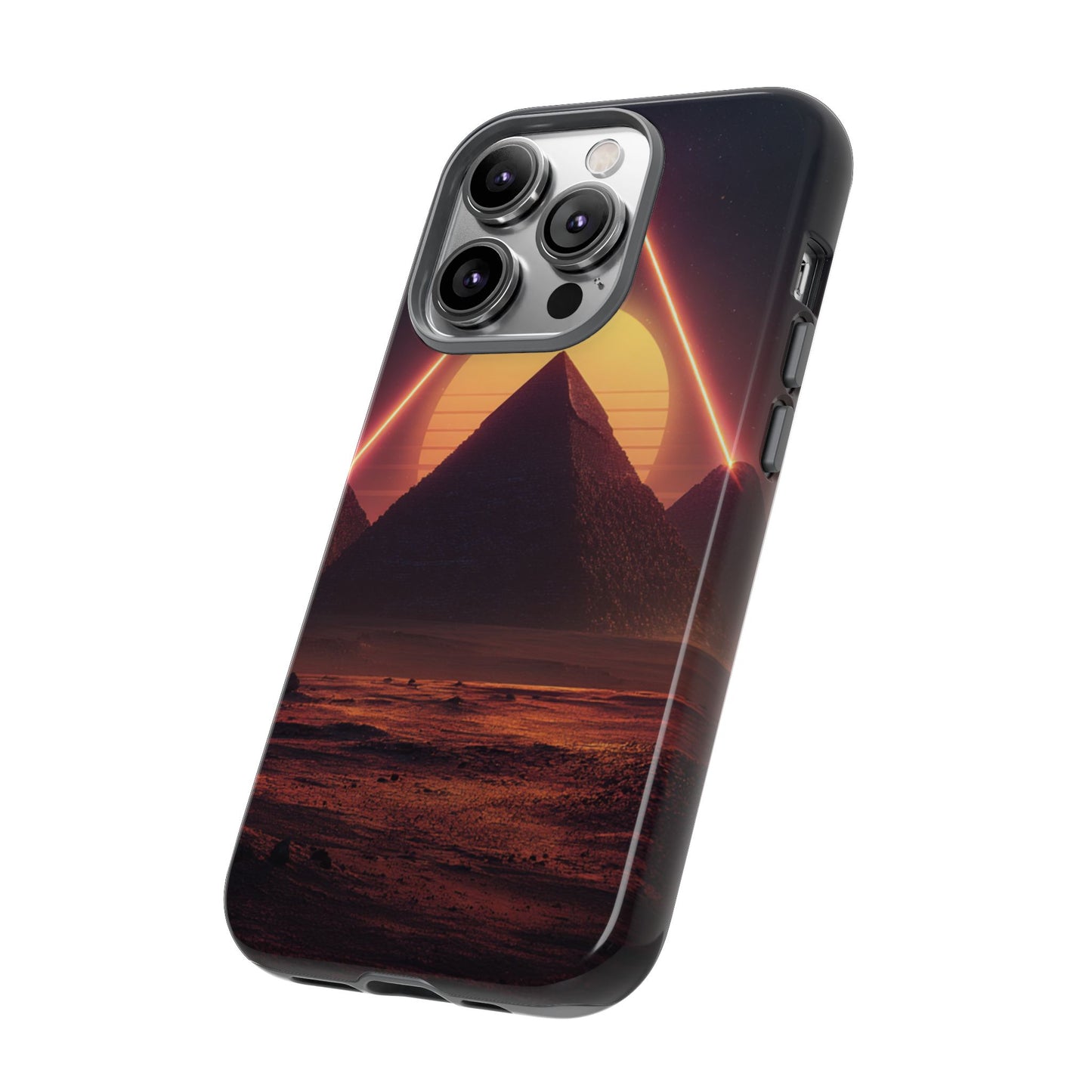Retro Pyramid Sunset [TOUGH CASE]