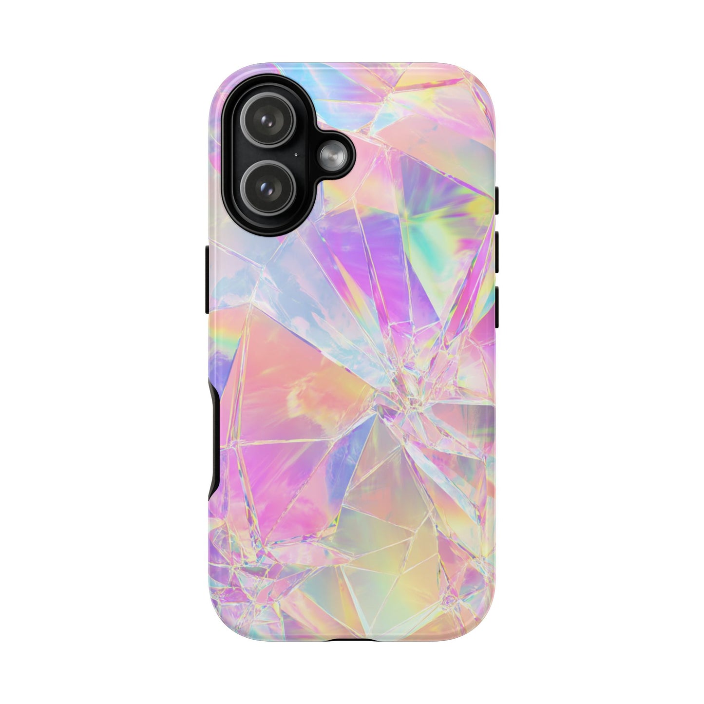 Iridescent Shards Phone Case (iPhone X - iPhone 17 Pro Max) [TOUGH CASE]