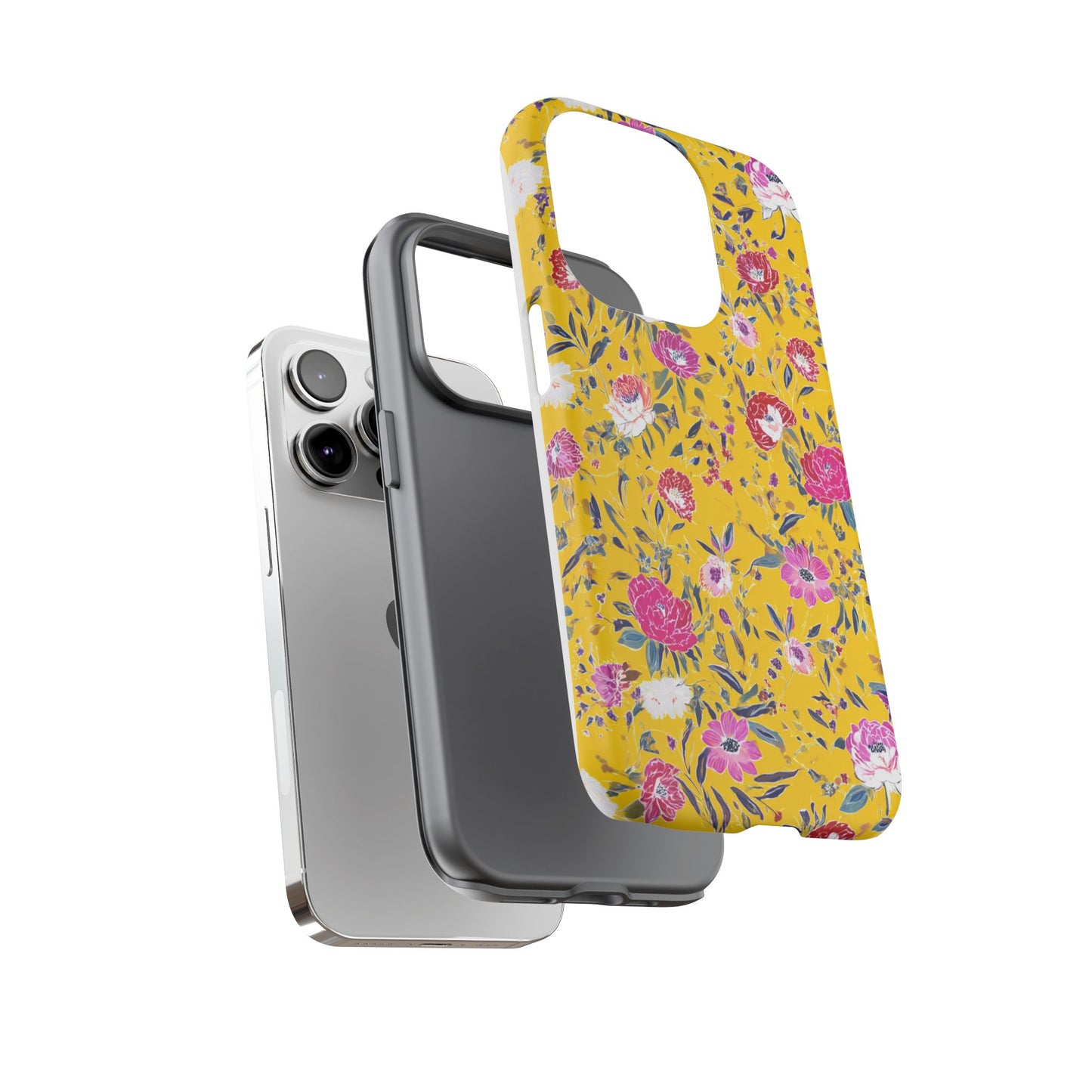 Floral 01 (iPhone X - iPhone 17 Pro Max) [TOUGH CASE]