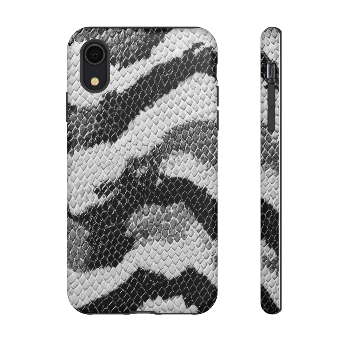 Black & White Snakeskin [TOUGH CASE]