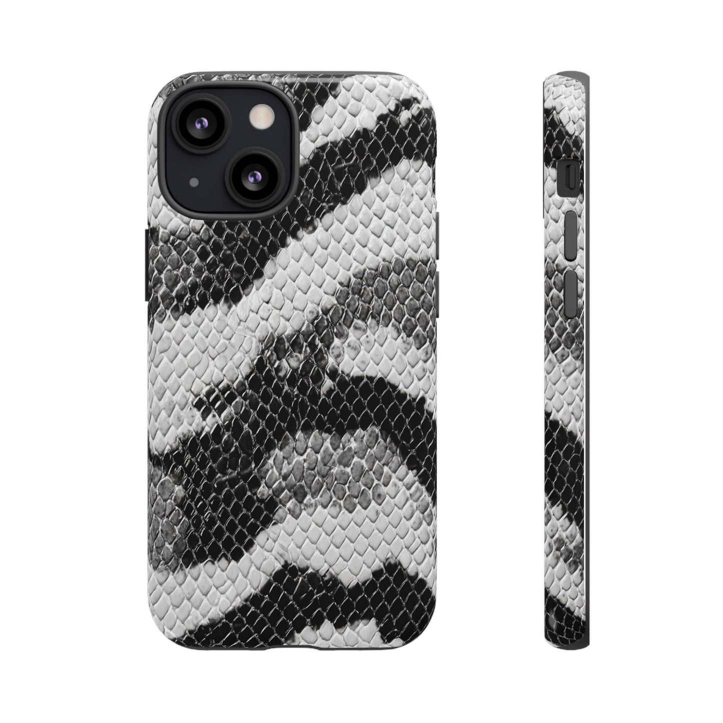 Black & White Snakeskin [TOUGH CASE]