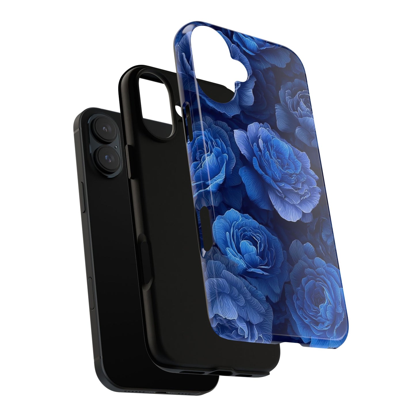 Floral Blue Roses [TOUGH CASE]