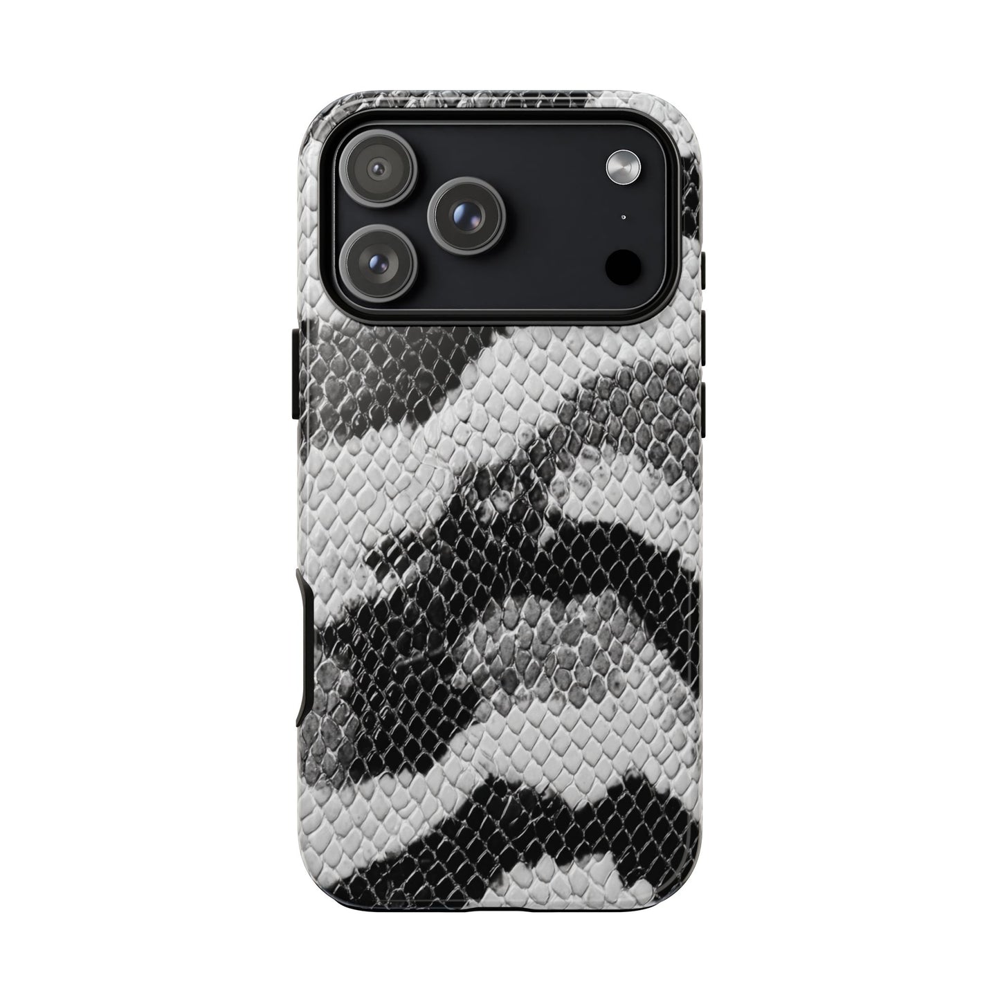 Black & White Snakeskin [TOUGH CASE]