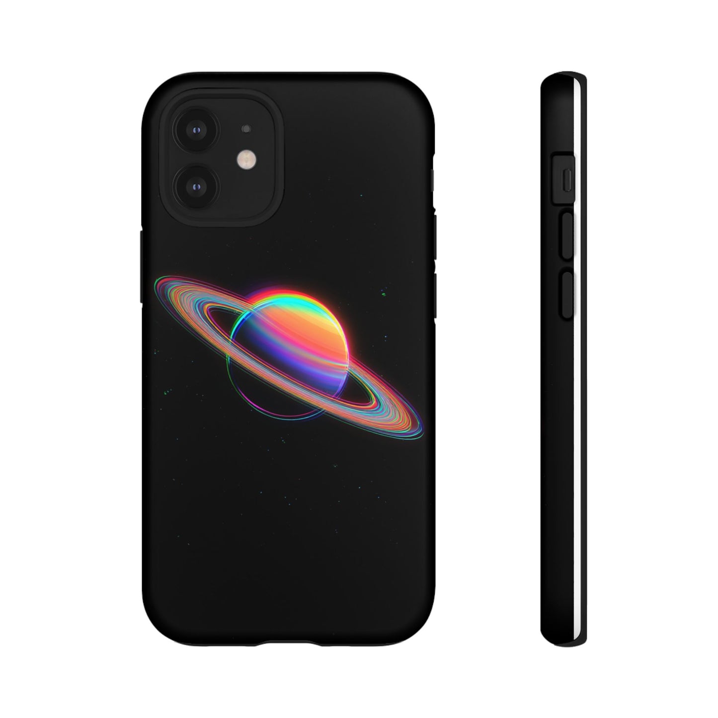 Glitched Saturn – (iPhone X - iPhone 17 Pro Max) [TOUGH CASE]