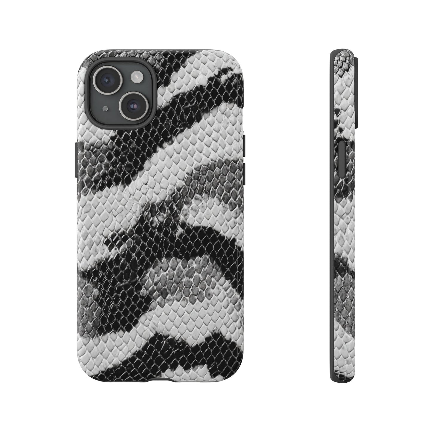 Black & White Snakeskin [TOUGH CASE]