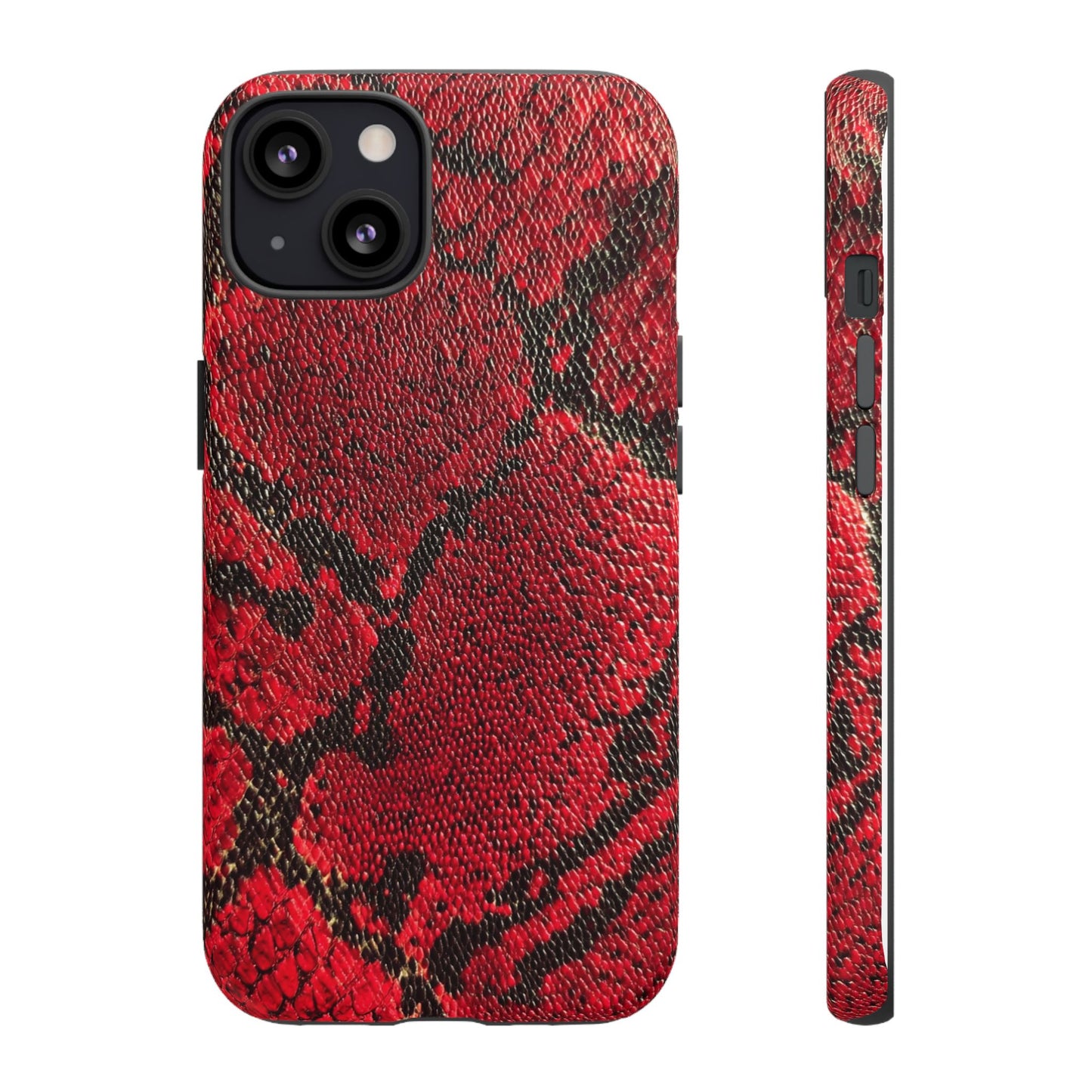 Red Snake Skin [TOUGH CASE]