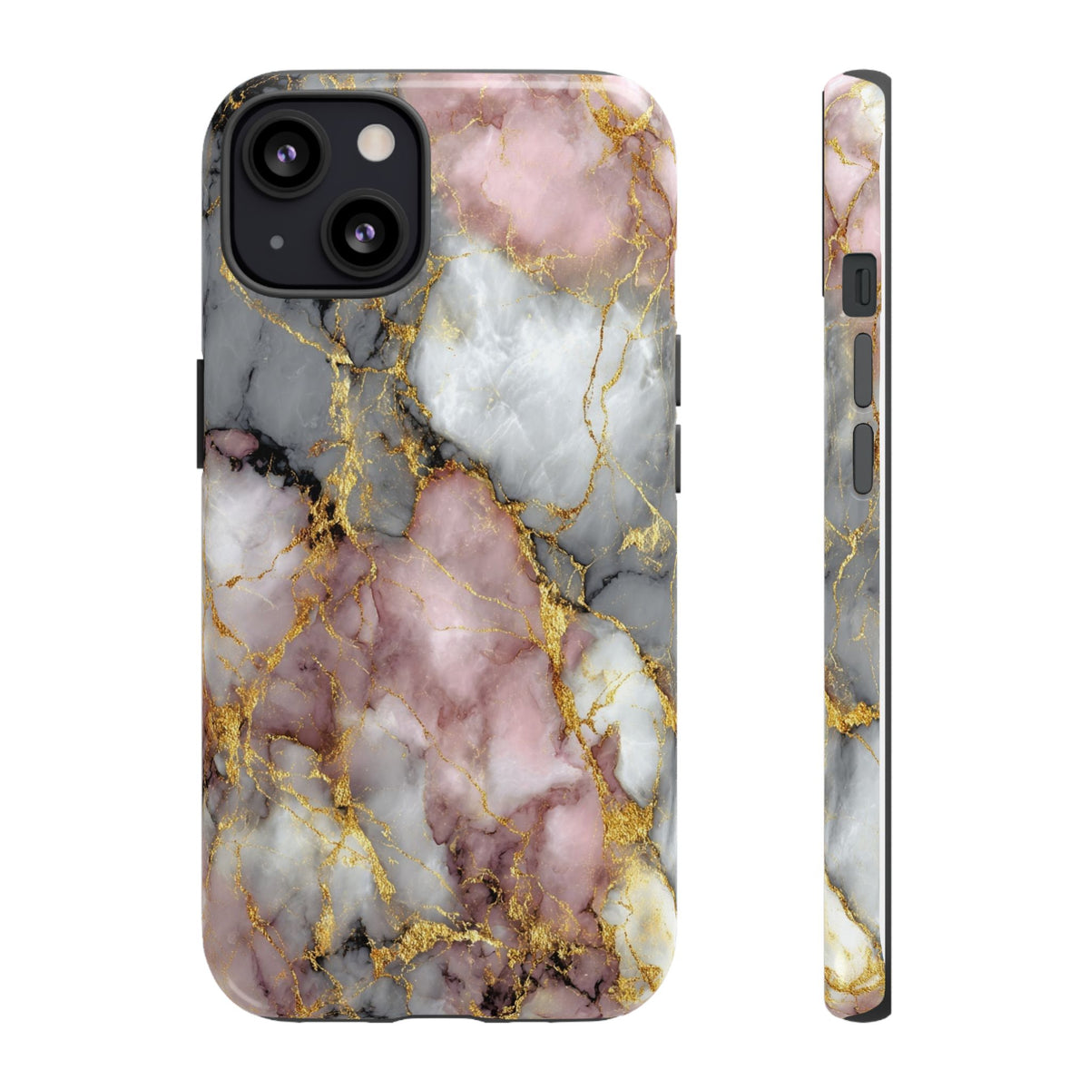Rose & White Marble