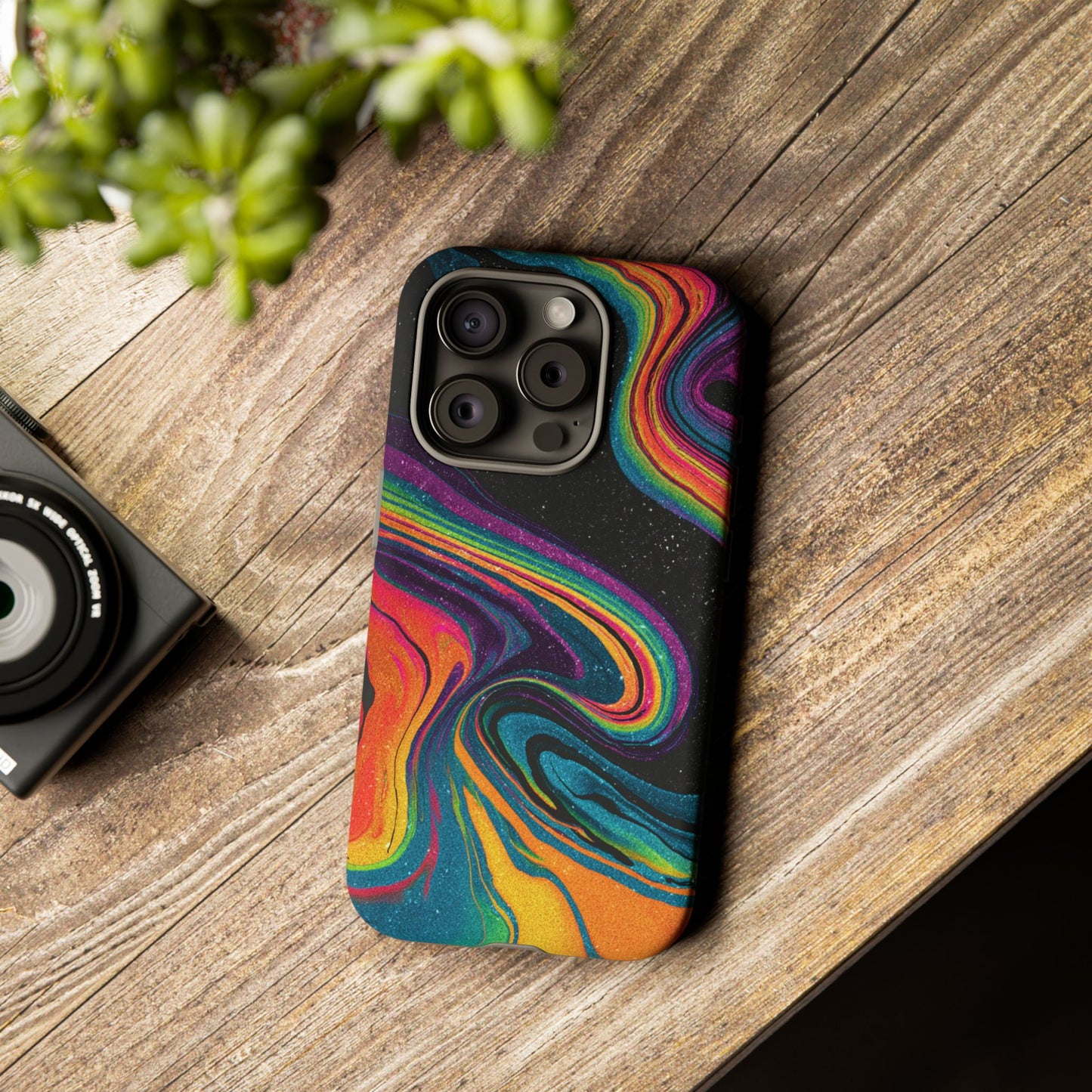Rainbow Swirls [TOUGH CASE]