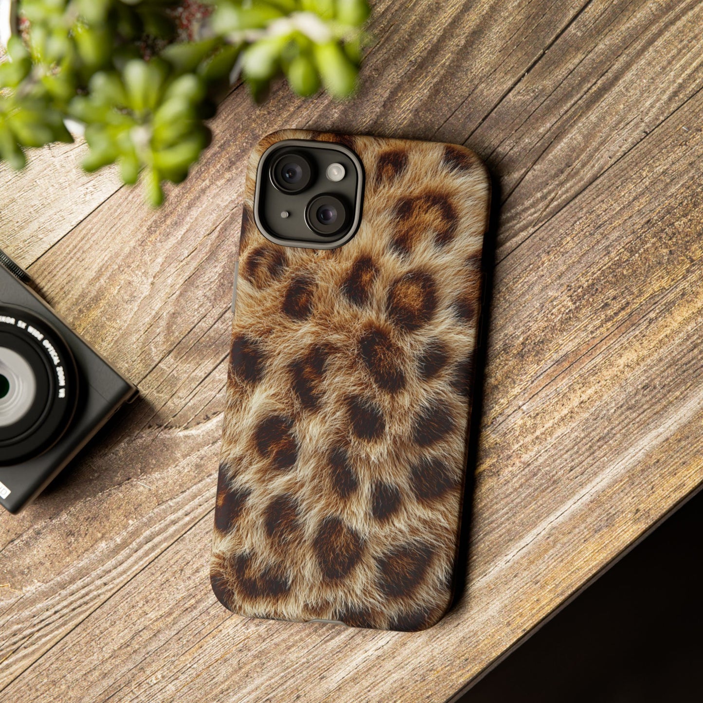 Leopard Print (iPhone X - iPhone 17 Pro Max) [TOUGH CASE]