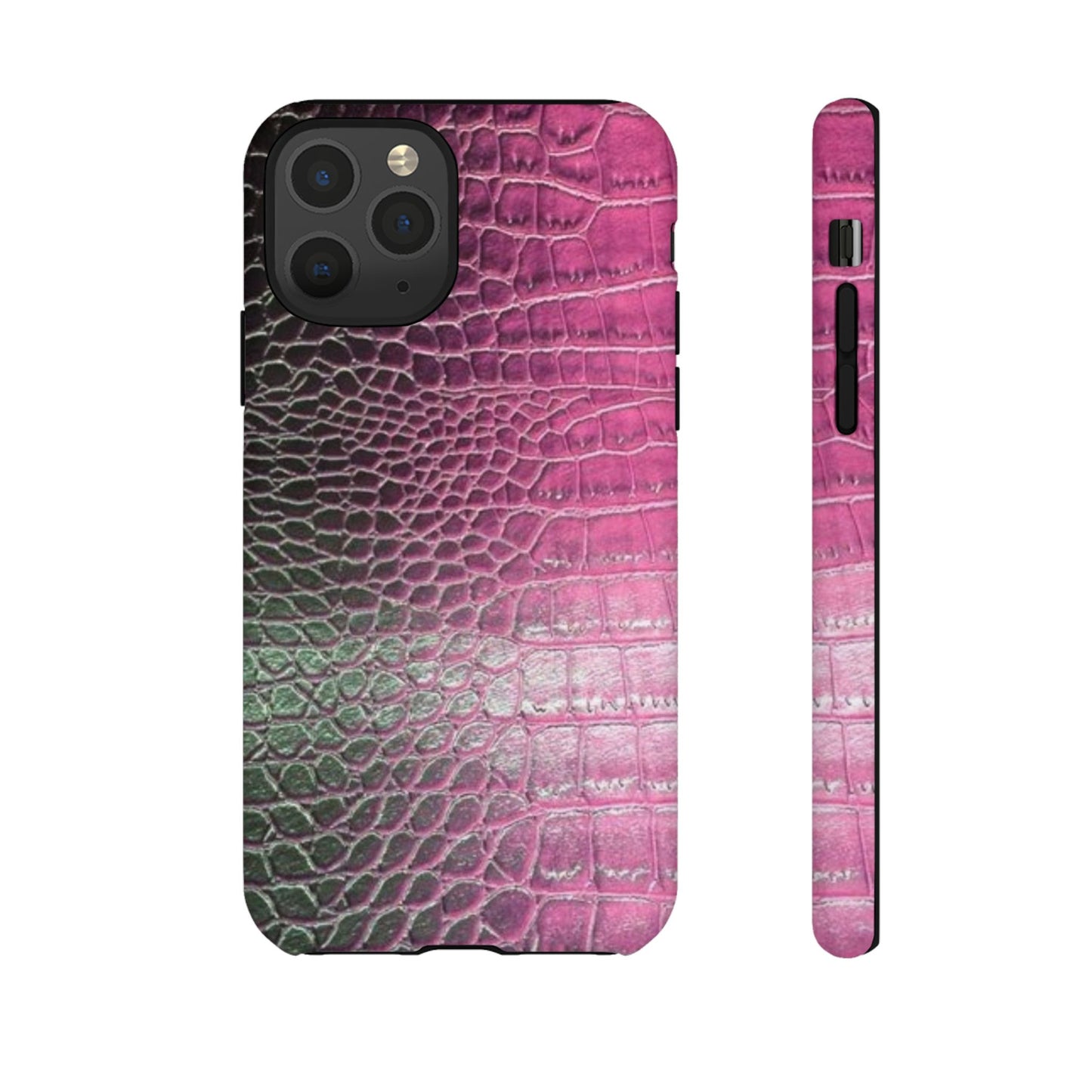 Purple Crocodile Leather [TOUGH CASE]