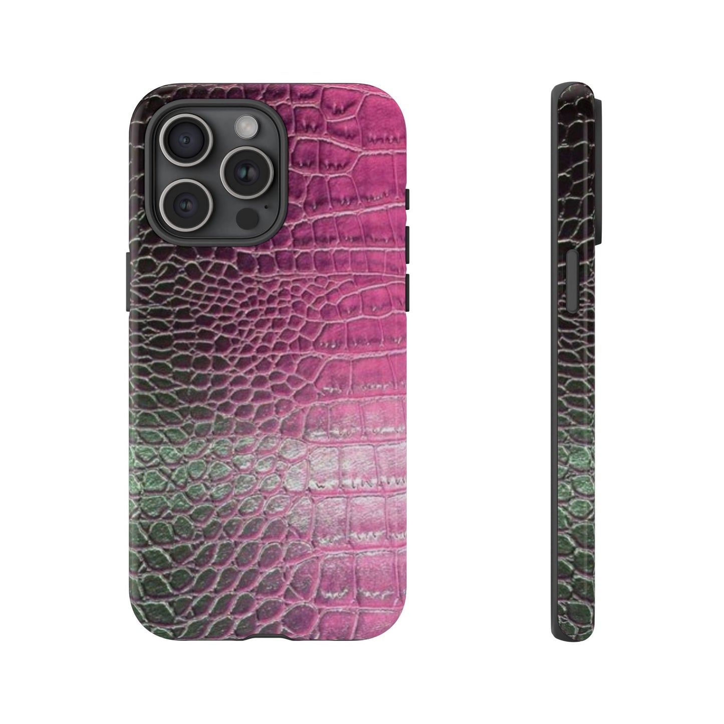 Purple Crocodile Leather [TOUGH CASE]