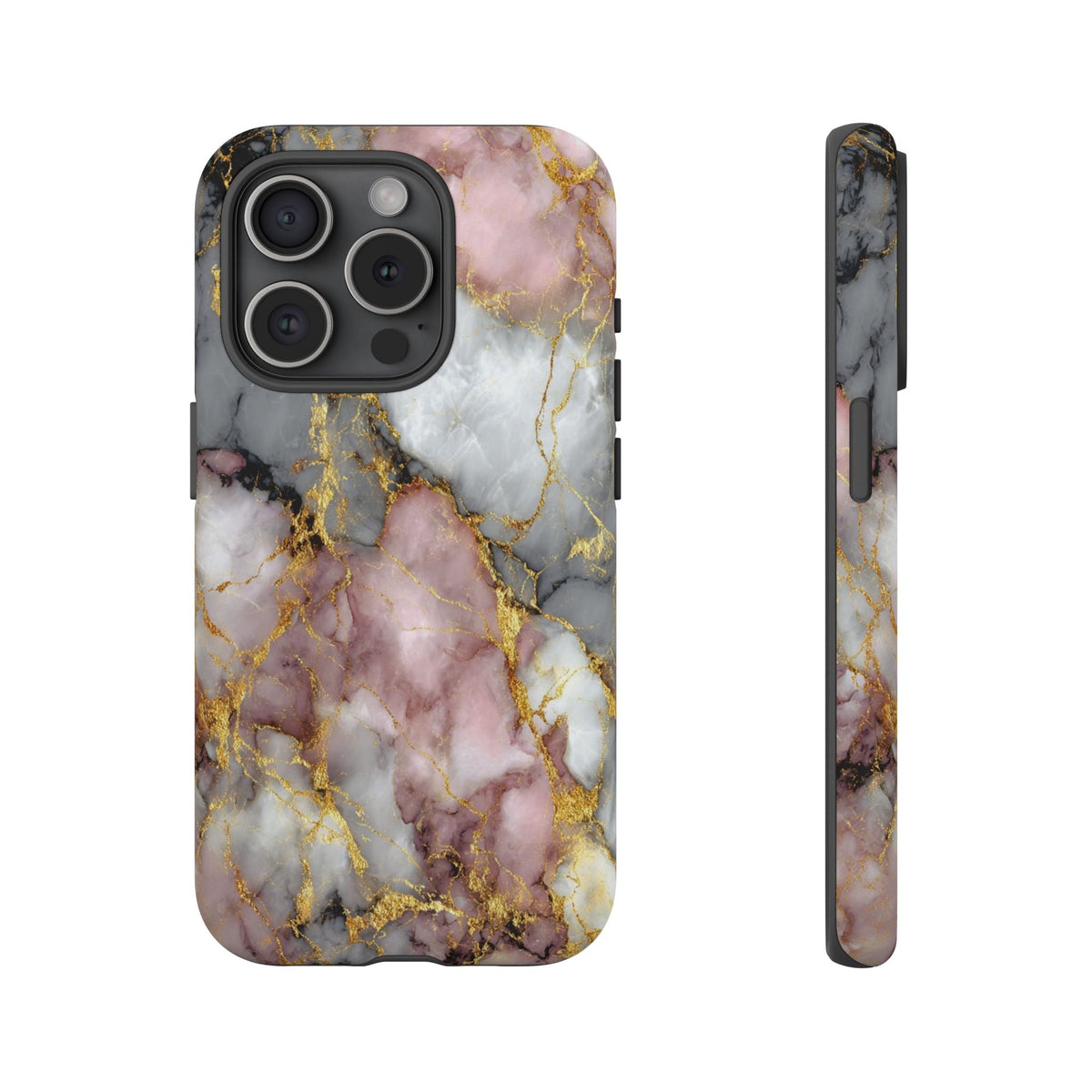 Rose & White Marble
