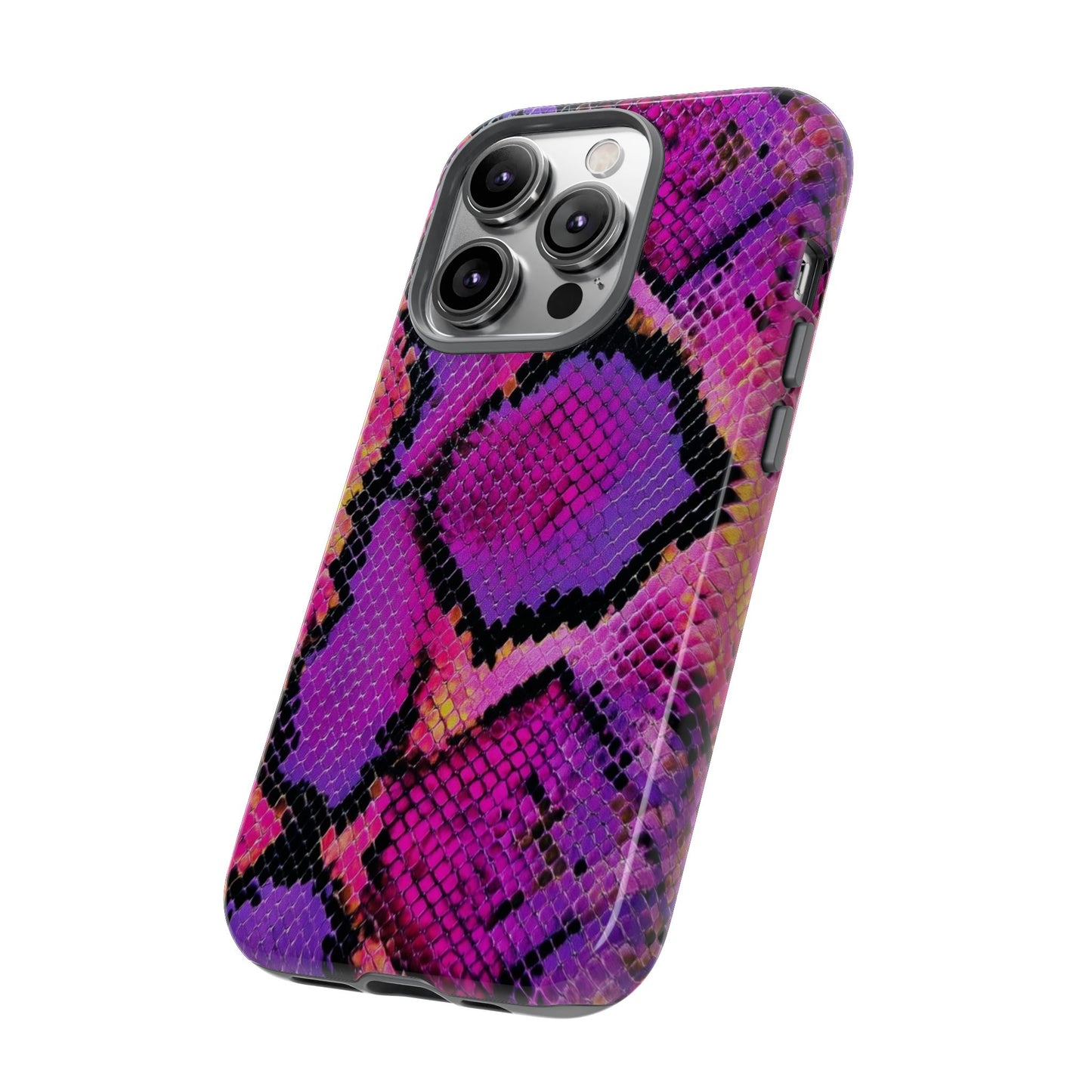 Purple Pink Snake Skin [TOUGH CASE]