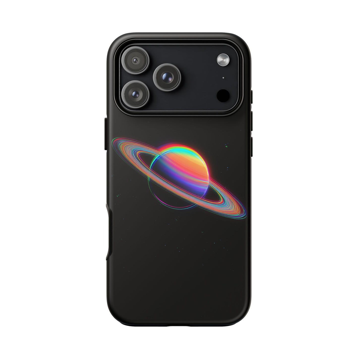 Glitched Saturn – (iPhone X - iPhone 17 Pro Max) [TOUGH CASE]