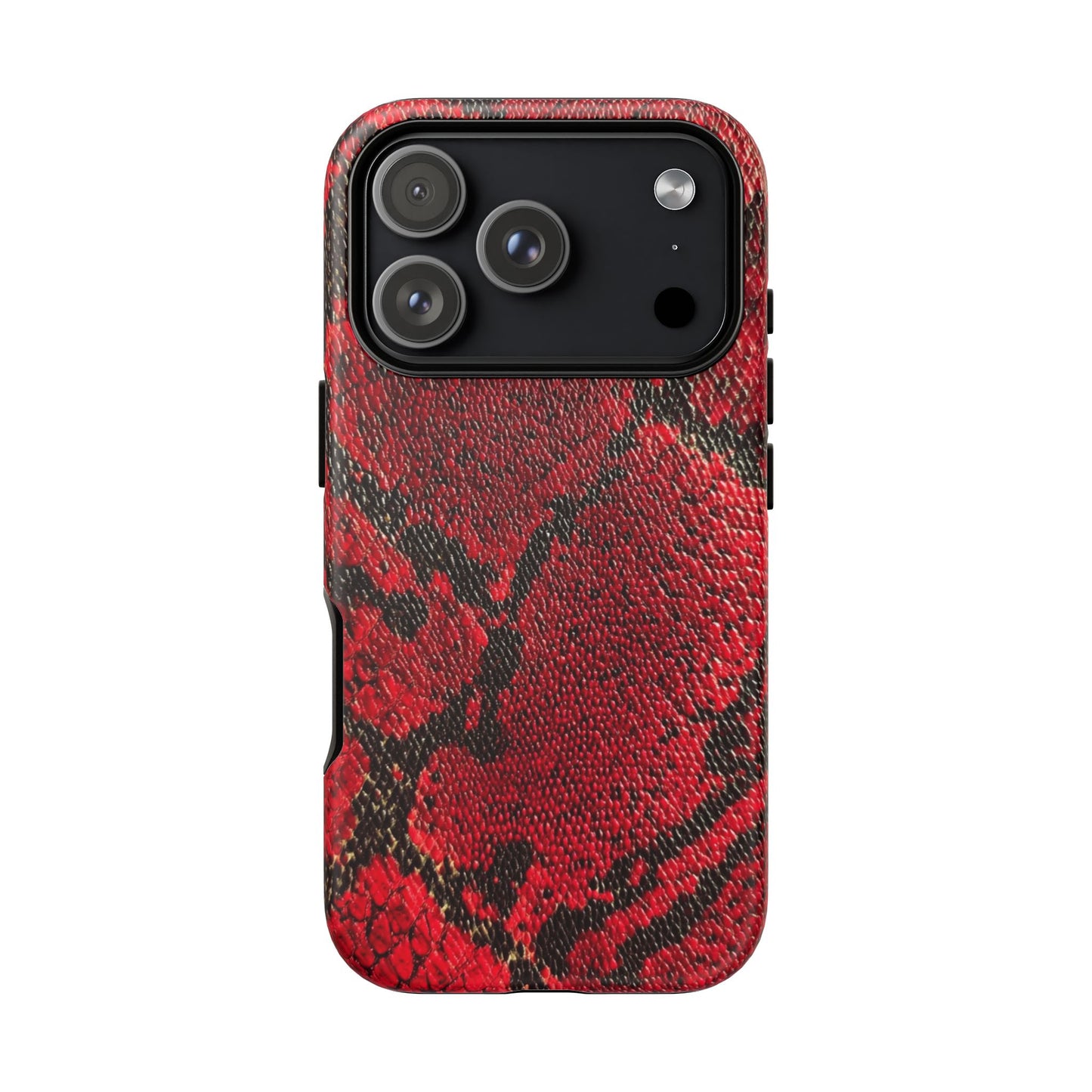 Red Snake Skin [TOUGH CASE]