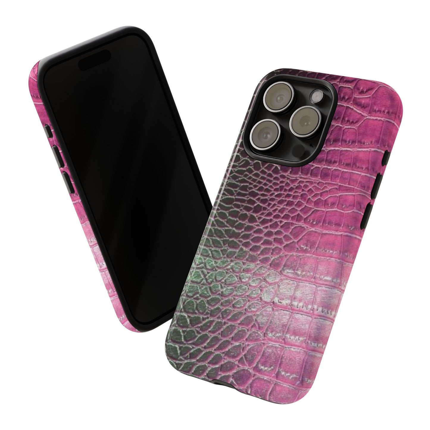 Purple Crocodile Leather [TOUGH CASE]