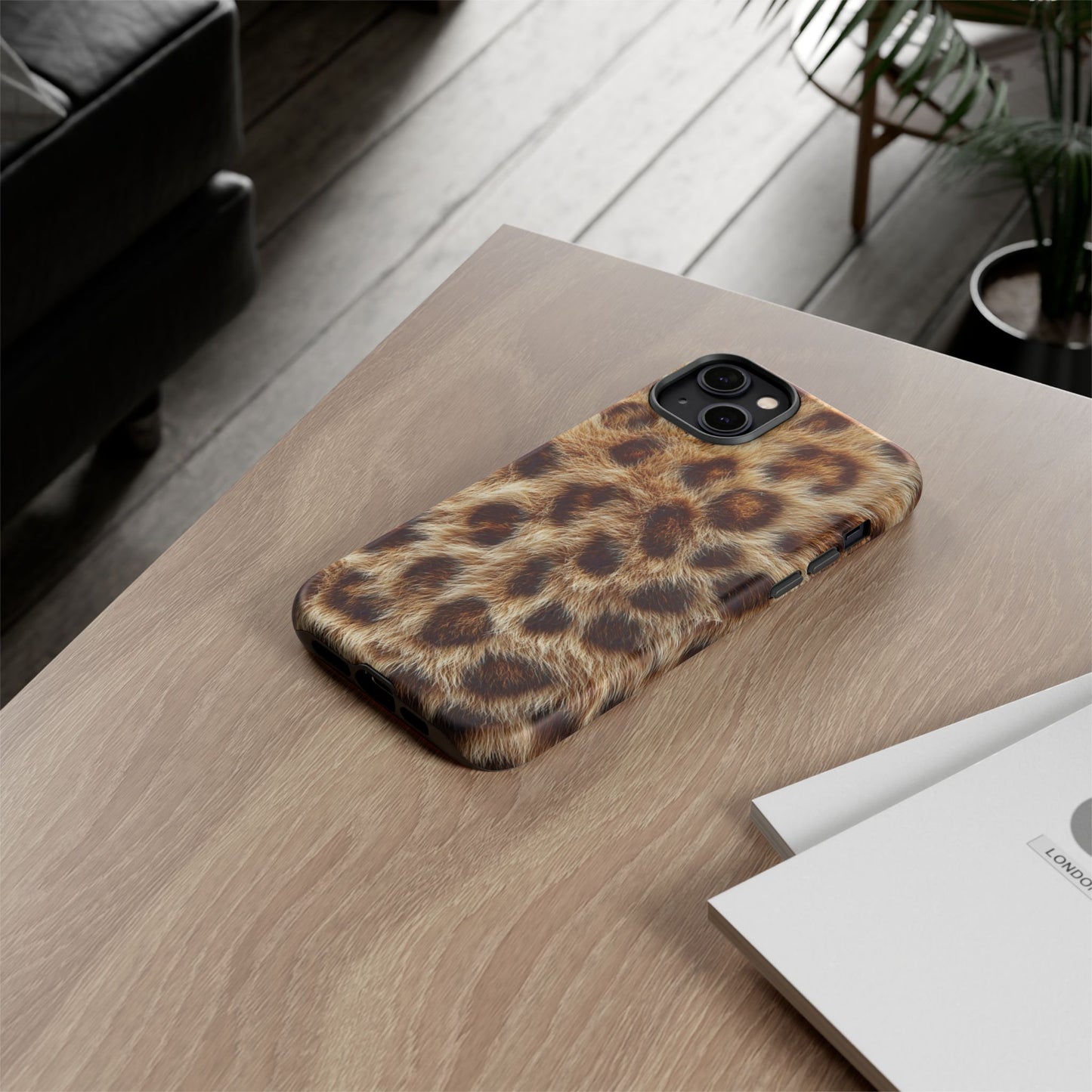 Leopard Print (iPhone X - iPhone 17 Pro Max) [TOUGH CASE]
