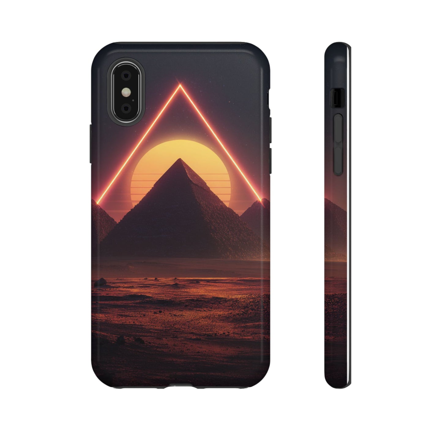 Retro Pyramid Sunset [TOUGH CASE]