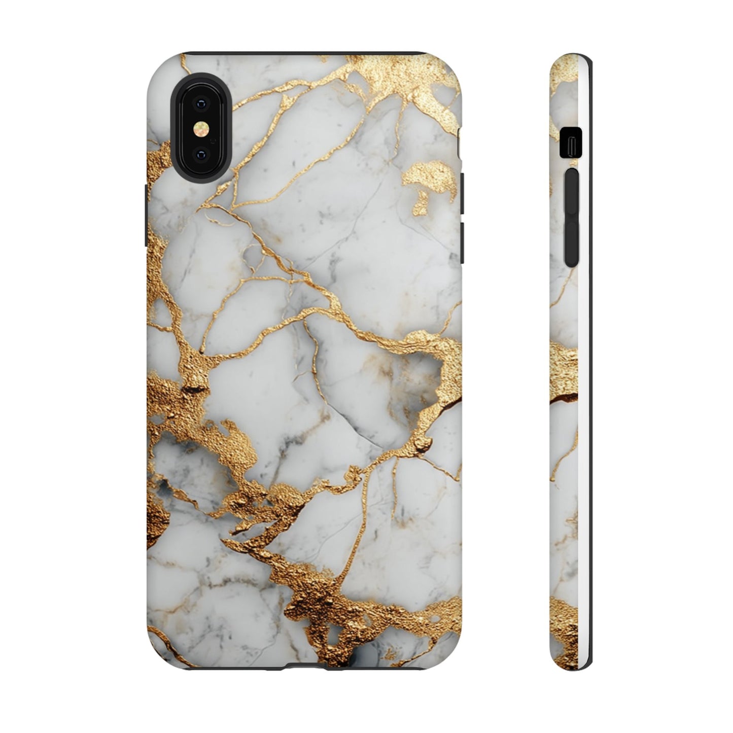 White & Gold Marble [TOUGH CASE]