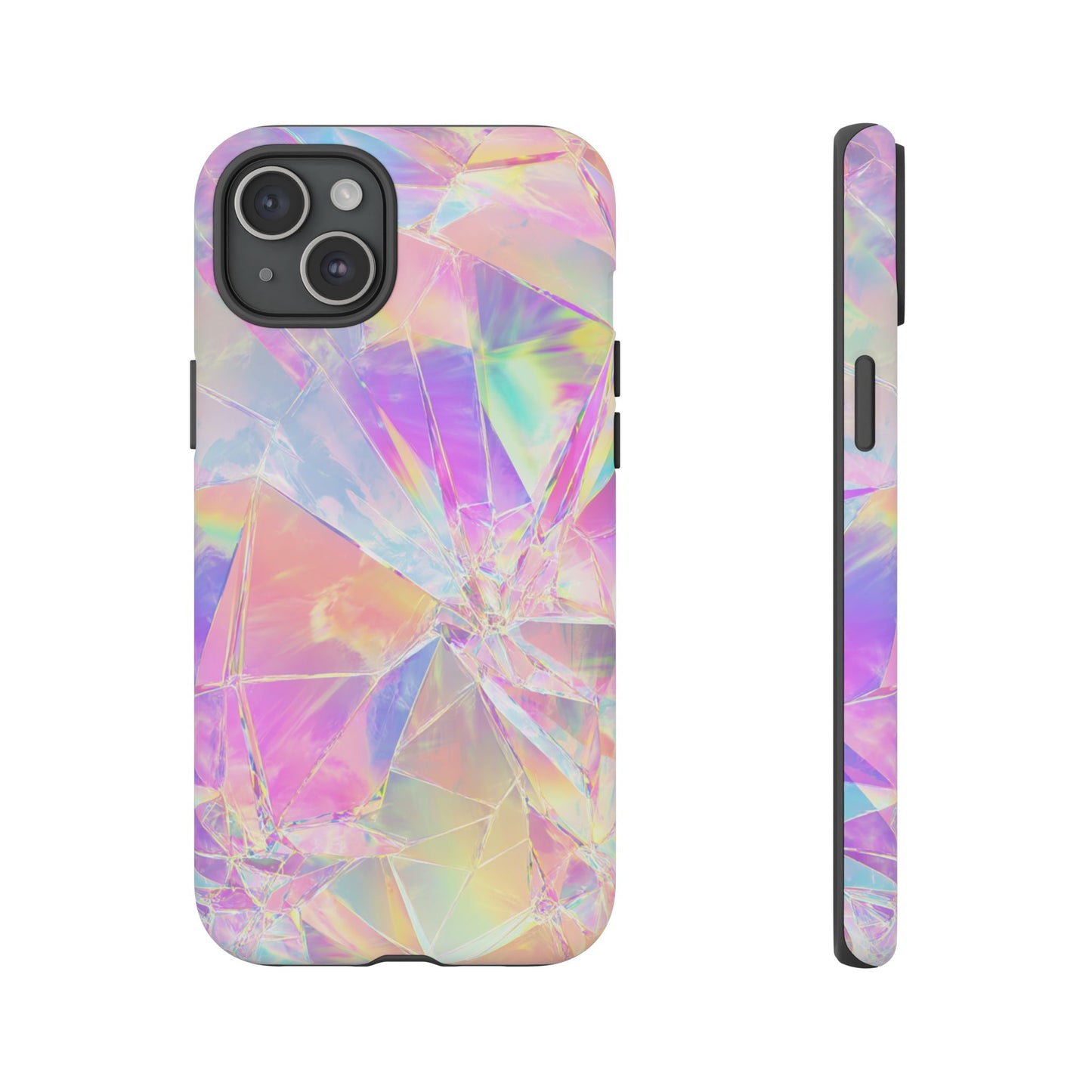 Iridescent Shards Phone Case (iPhone X - iPhone 17 Pro Max) [TOUGH CASE]