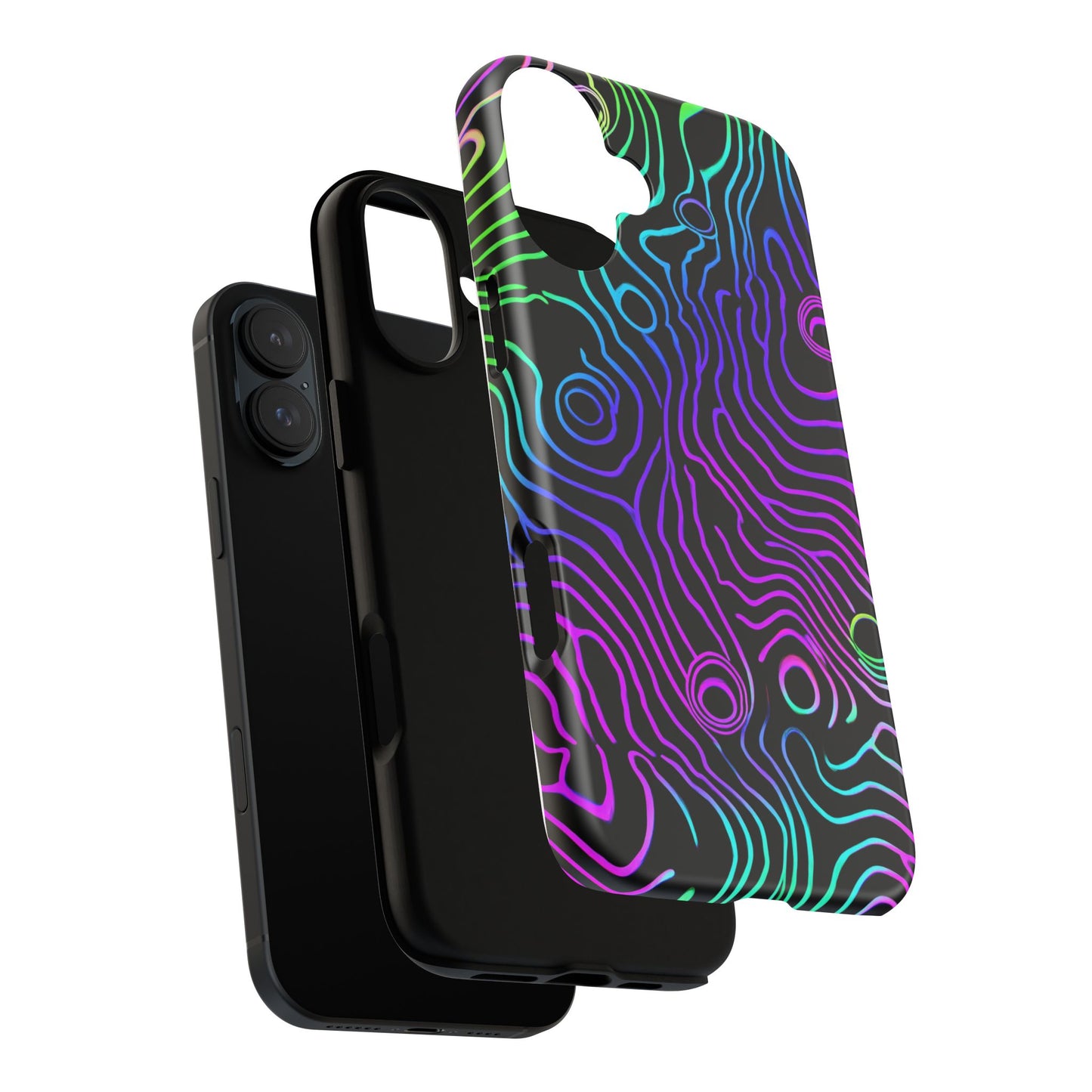 Topographic (iPhone X - iPhone 17 Pro Max) [TOUGH CASE]