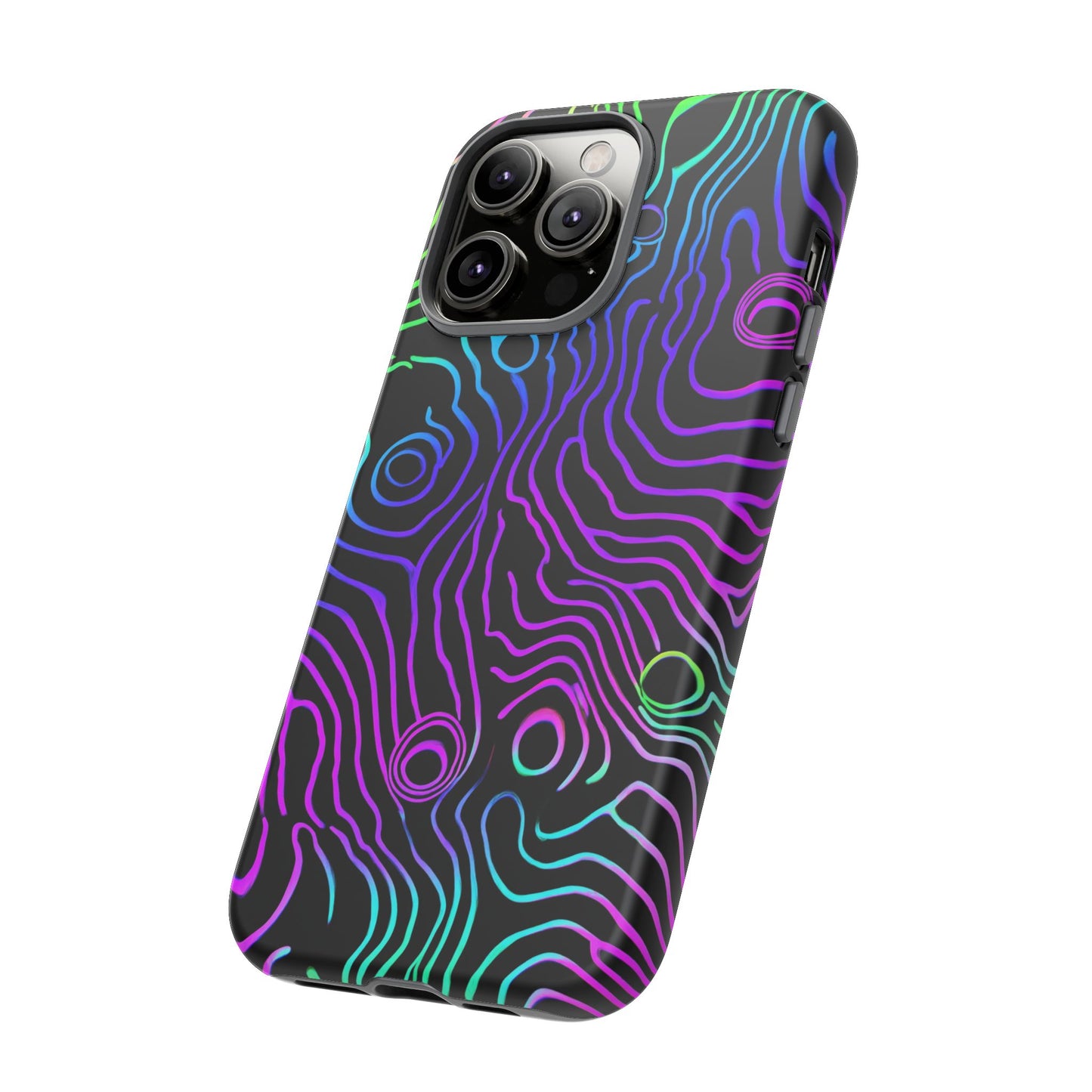 Topographic (iPhone X - iPhone 17 Pro Max) [TOUGH CASE]