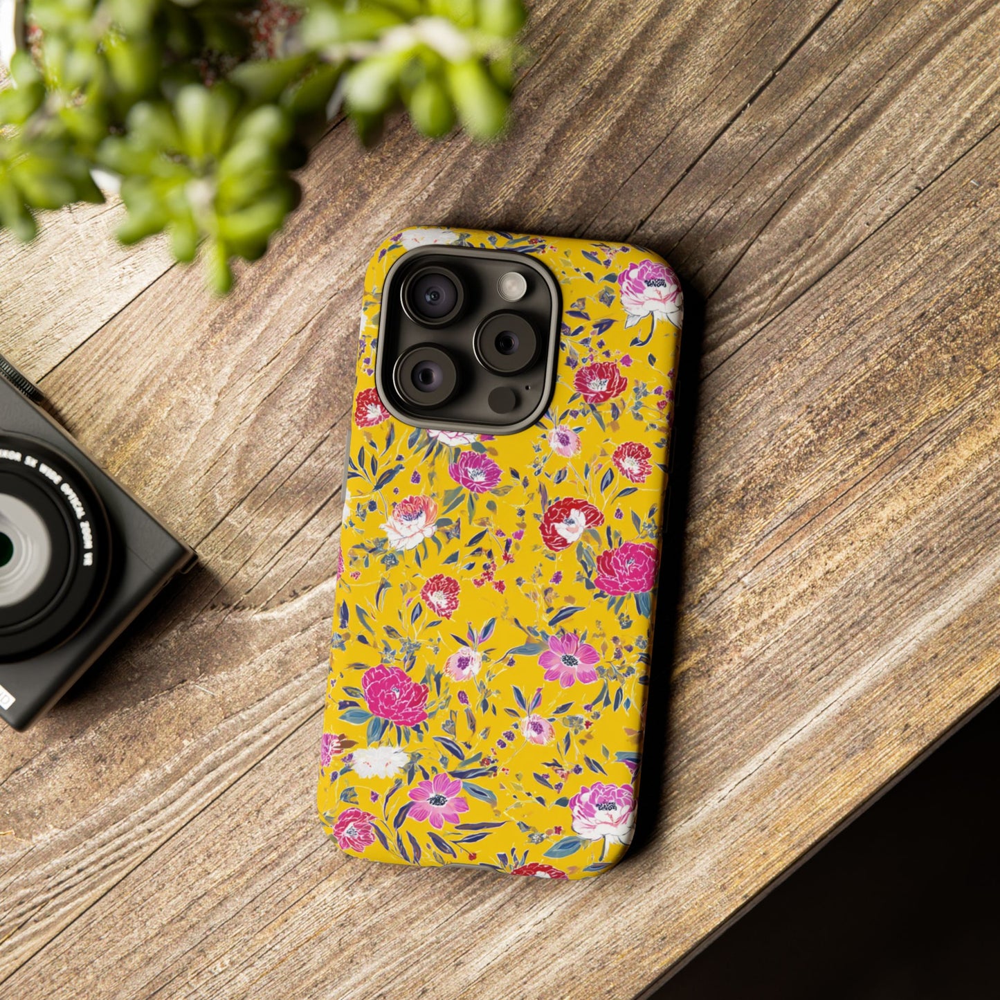 Floral 01 (iPhone X - iPhone 17 Pro Max) [TOUGH CASE]