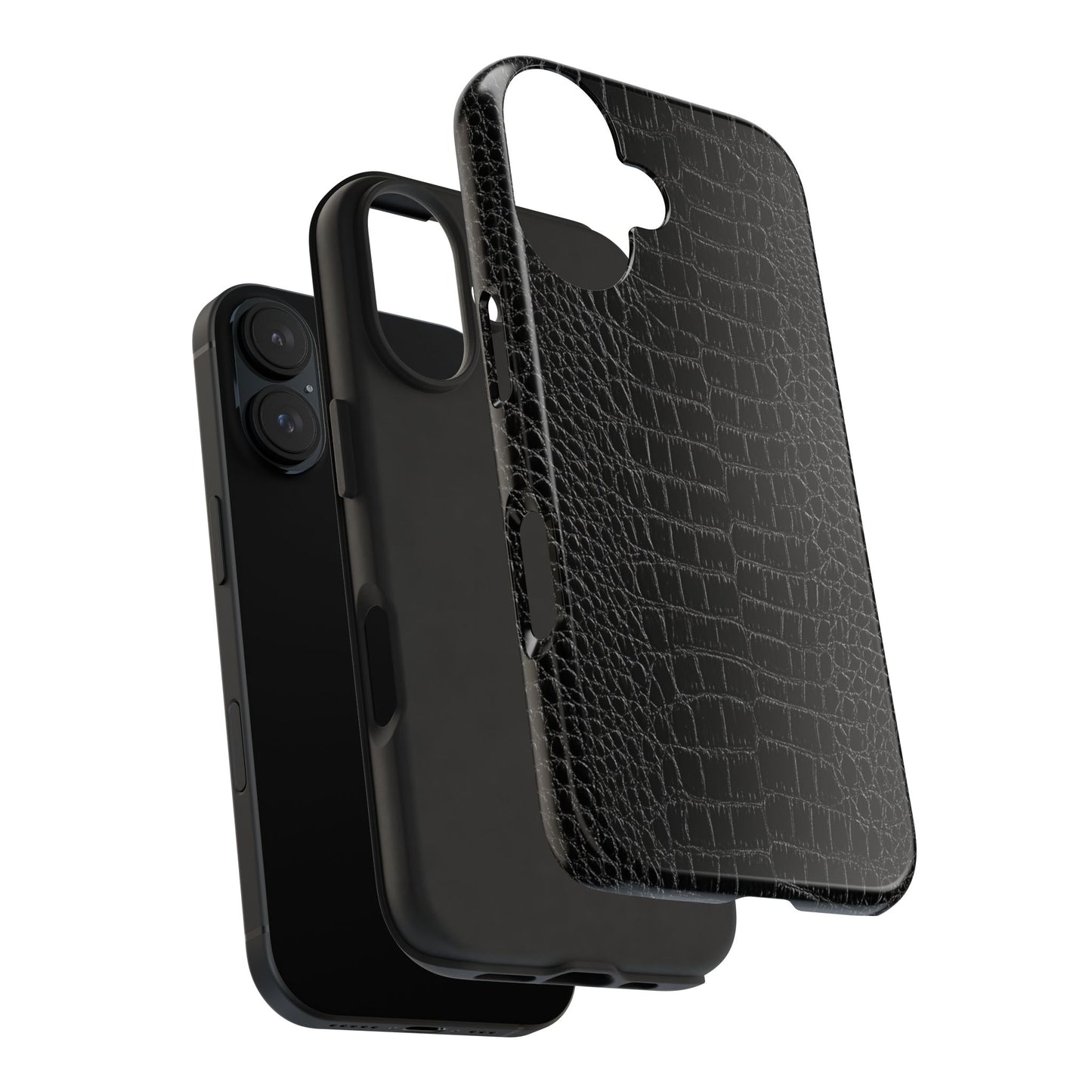 Black Crocodile Skin