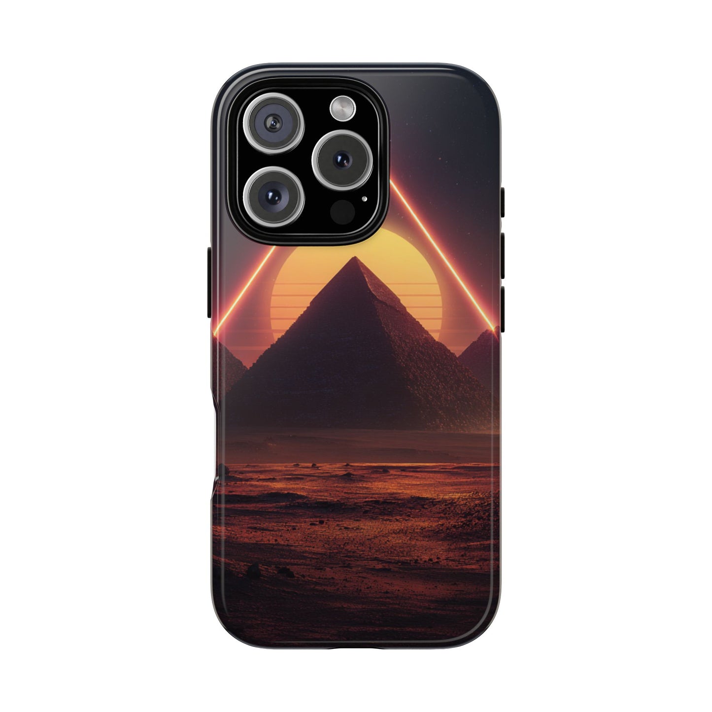 Retro Pyramid Sunset [TOUGH CASE]